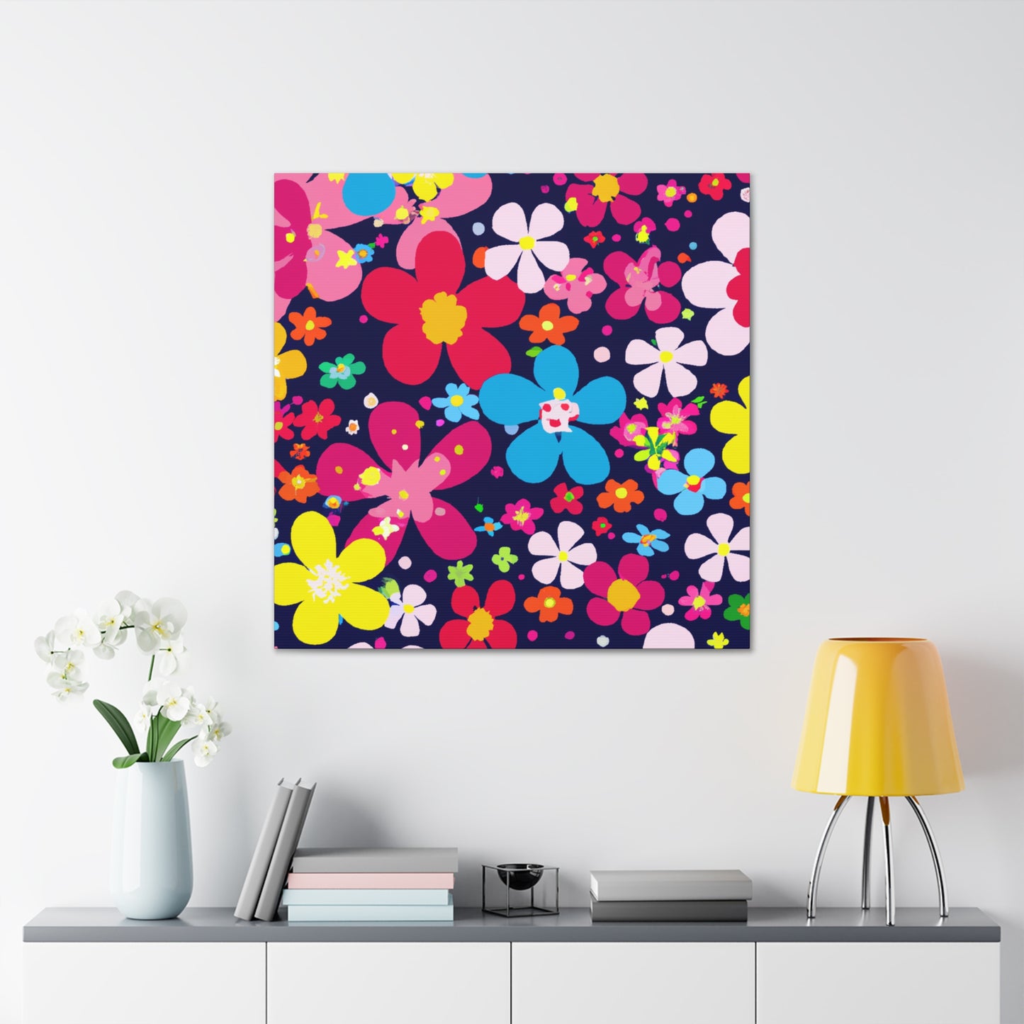 Blossom Joy- Floral - Canvas