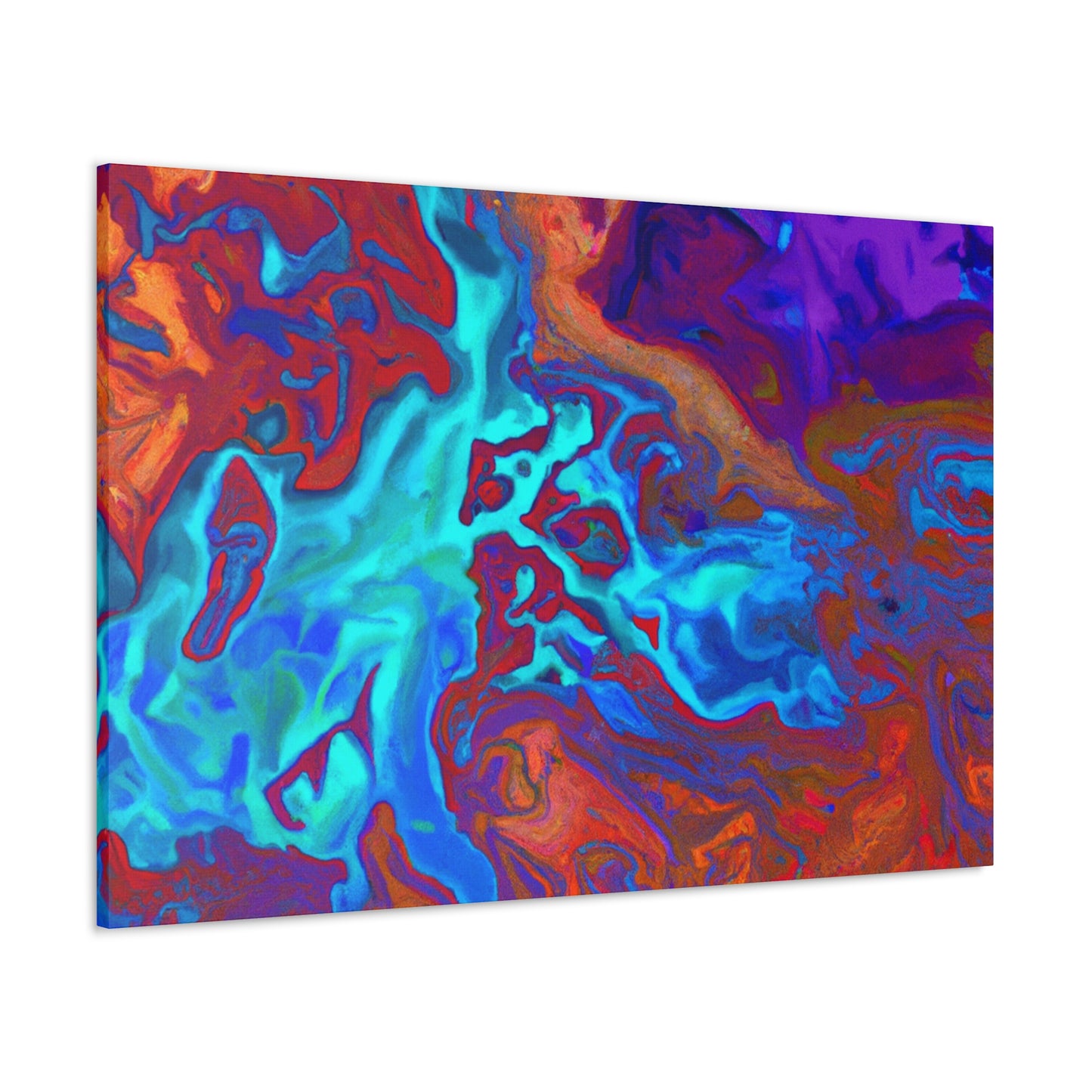 Blue Tinge - Canvas - Abstract