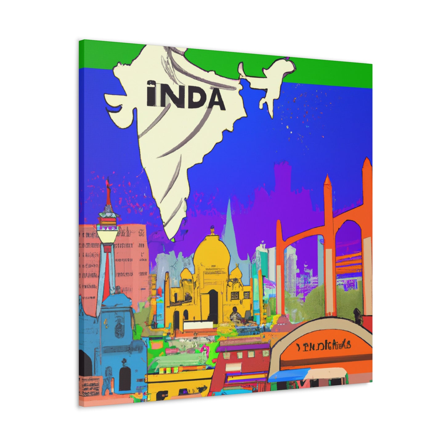 Vivacious Varanasi - Destination India - Canvas