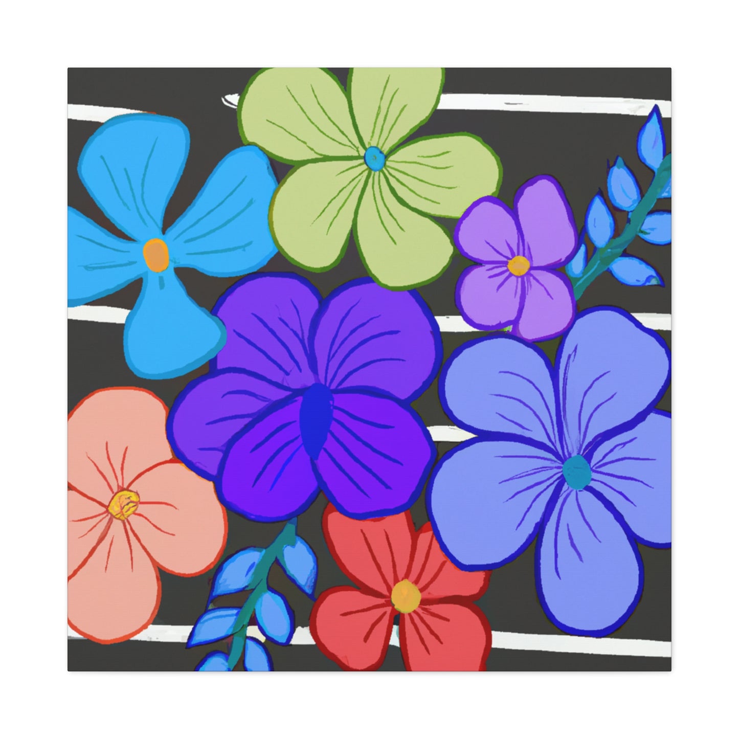Bloomingvale - Floral - Canvas