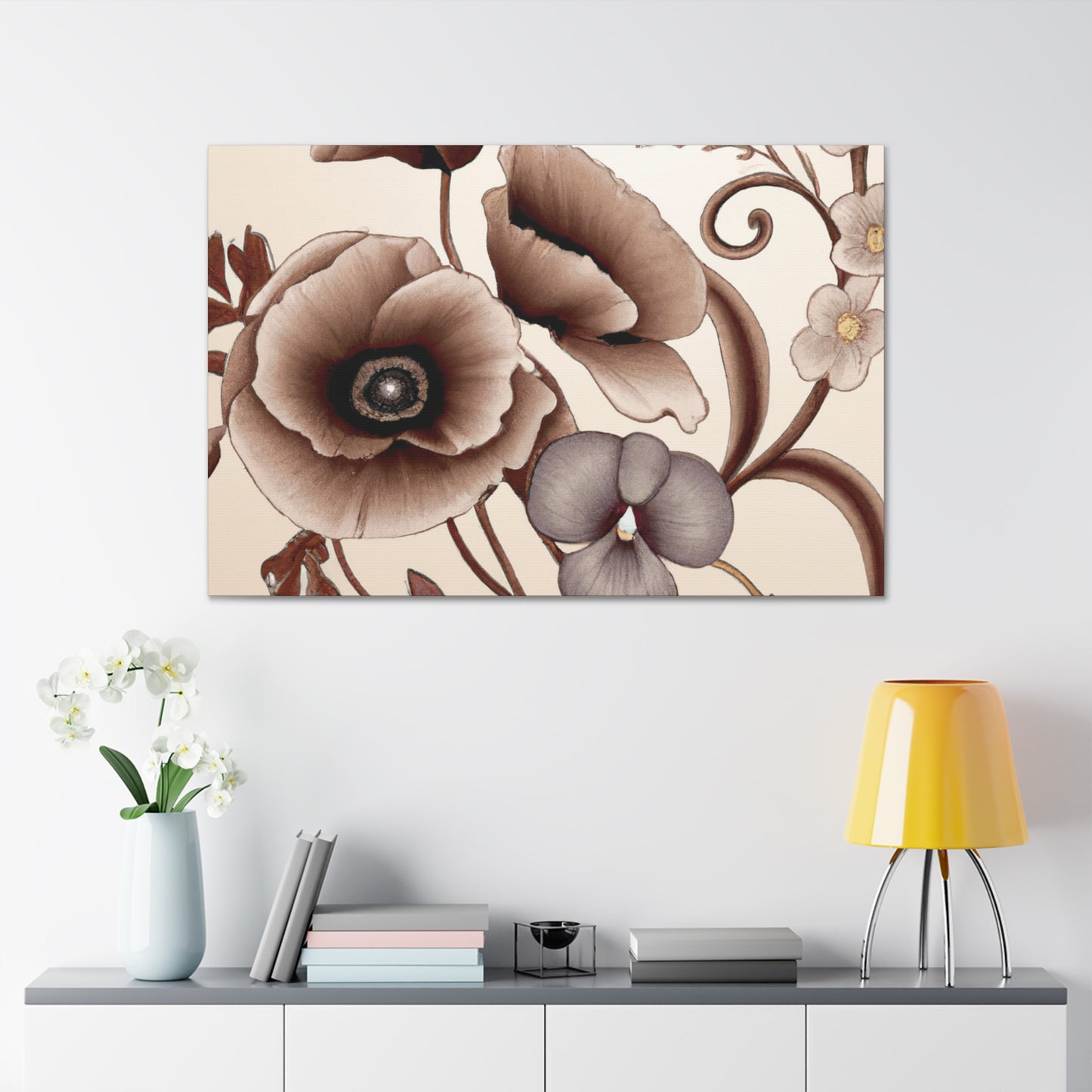 Petalina - Floral - Canvas