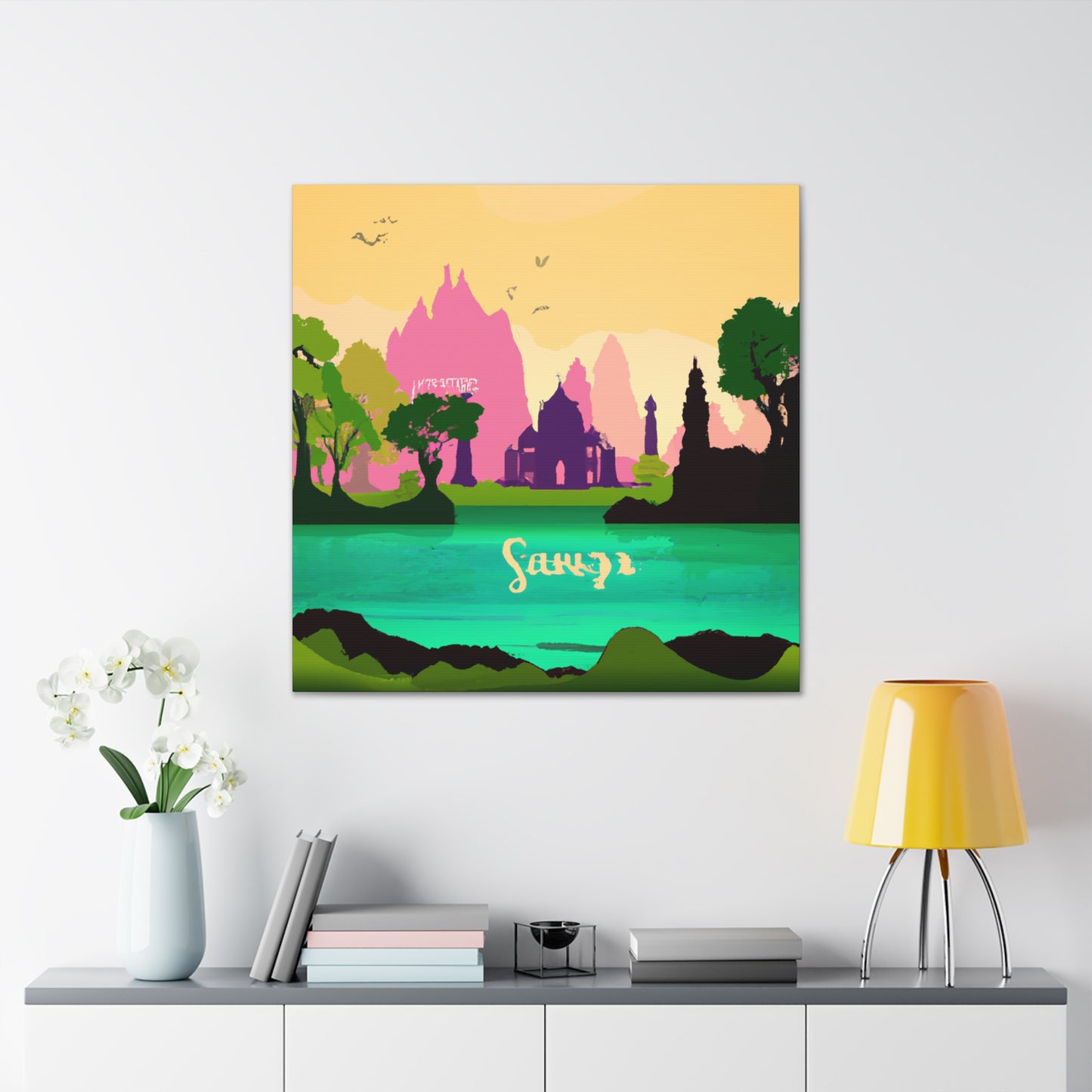 Taj Mahal - Destination India - Canvas