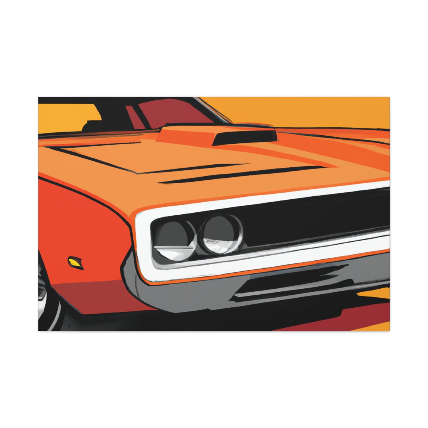 Jalopy Express - Automobile - Canvas