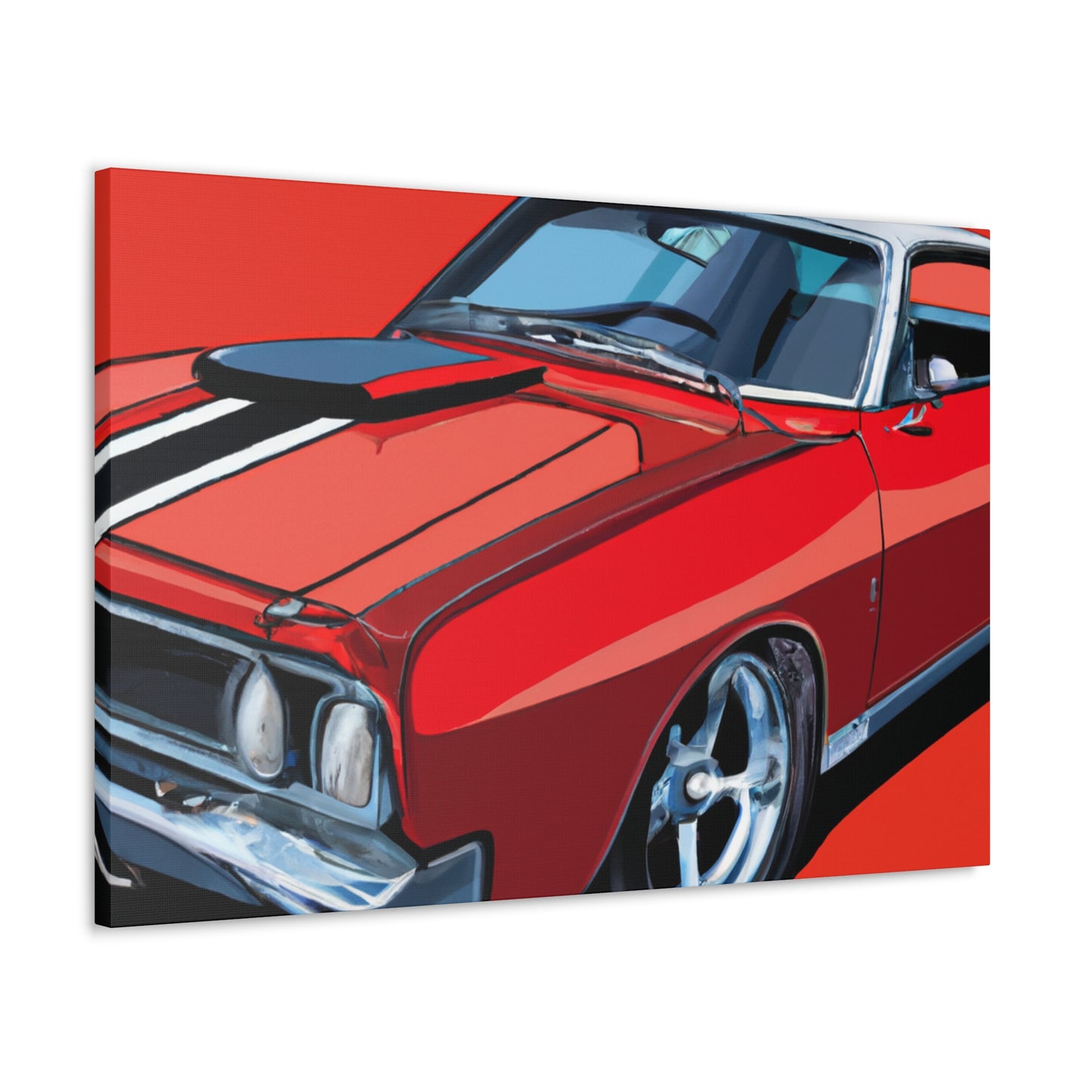 Steel Streak - Automobile - Canvas
