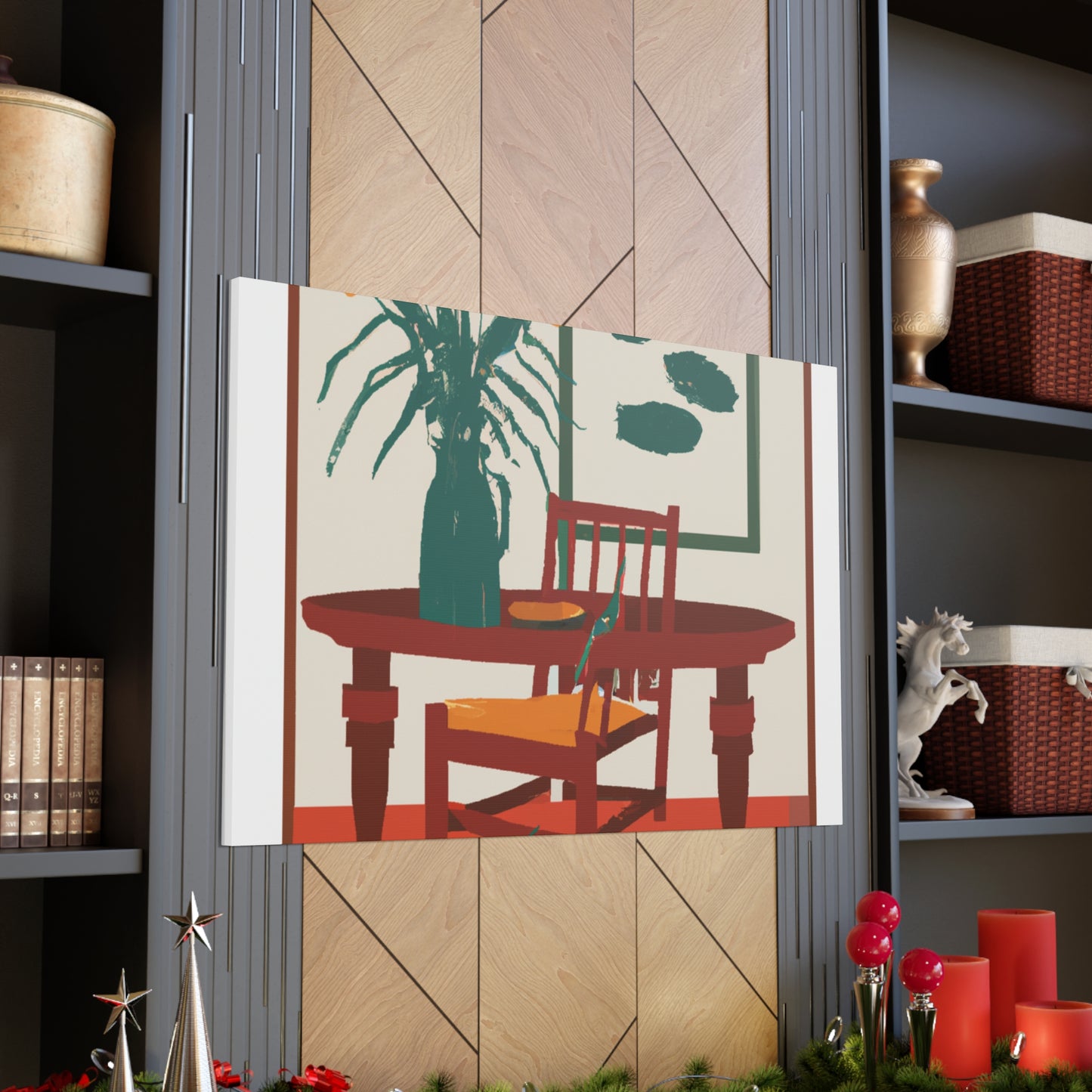Swirlhorn - Midcentury Canvas