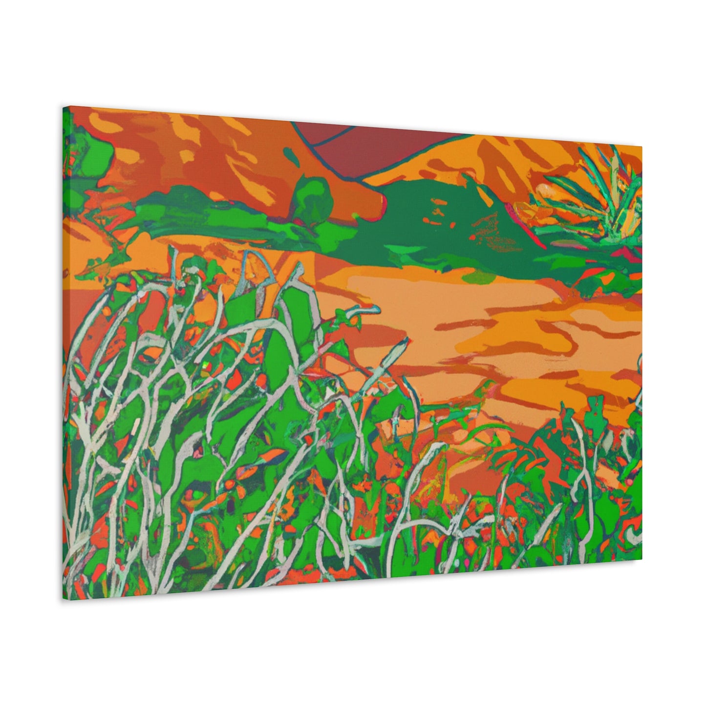 Sandy Dunes-Landscape - Canvas - Desert