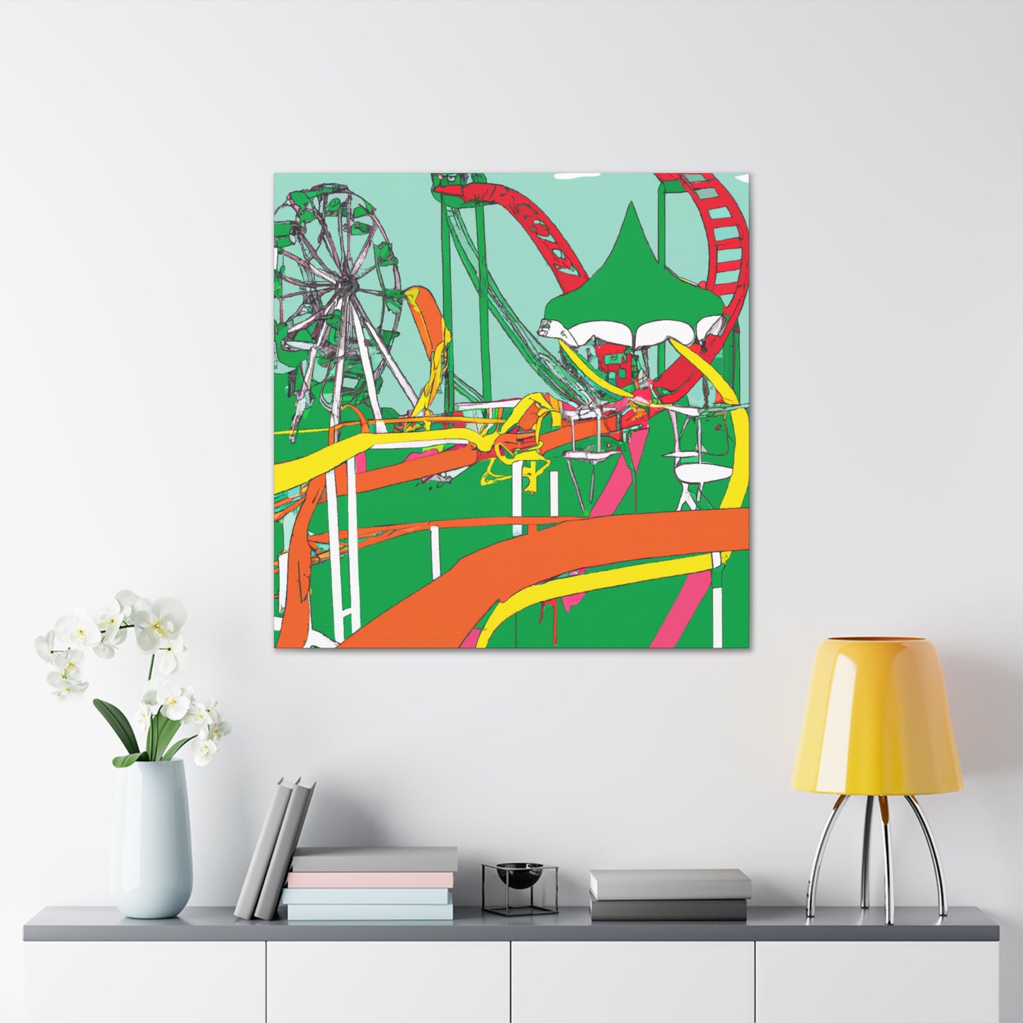 The Whirligig - Amusement - Canvas