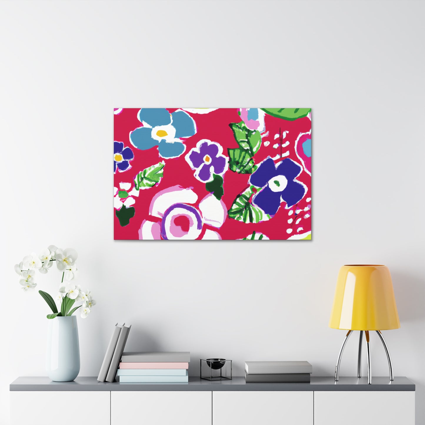 Blossomful - Floral - Canvas
