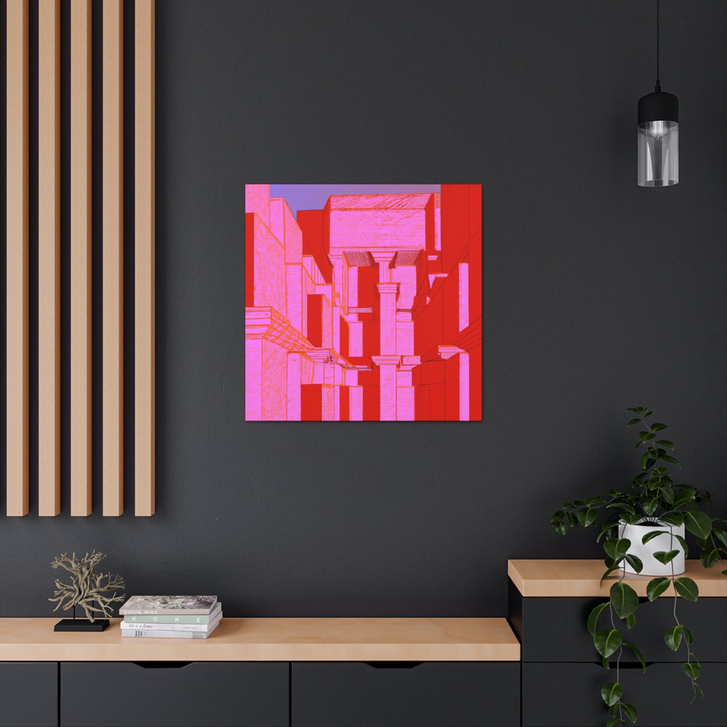 Pieter de de Bontser. - Canvas - Architectural
