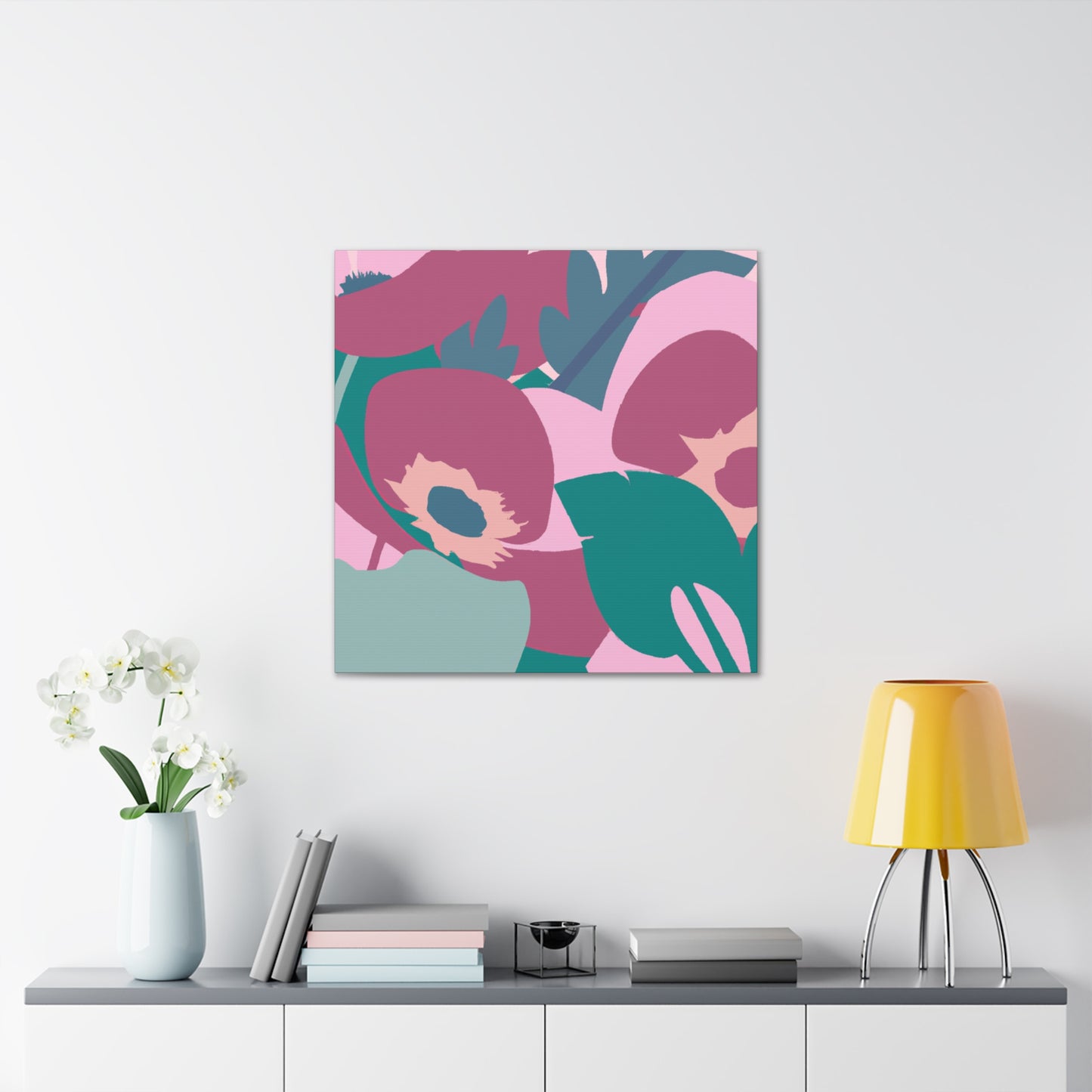 Blossomful - Floral - Canvas