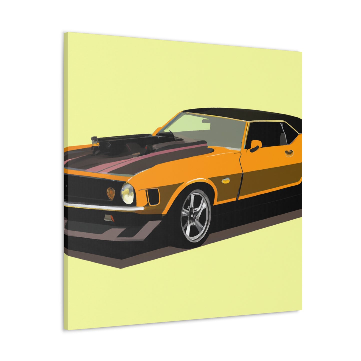 Smokin' Ruby - Automobile - Canvas