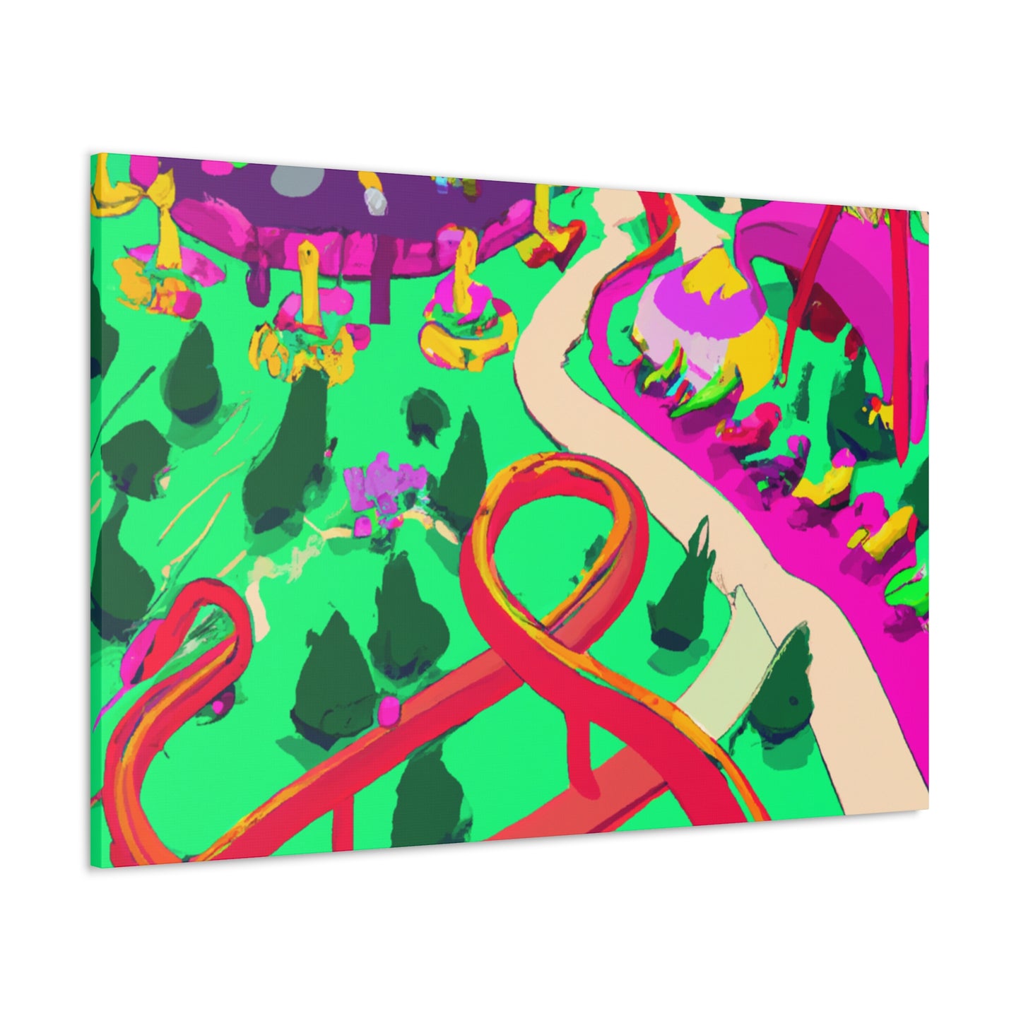 Spiral Seas - Amusement - Canvas