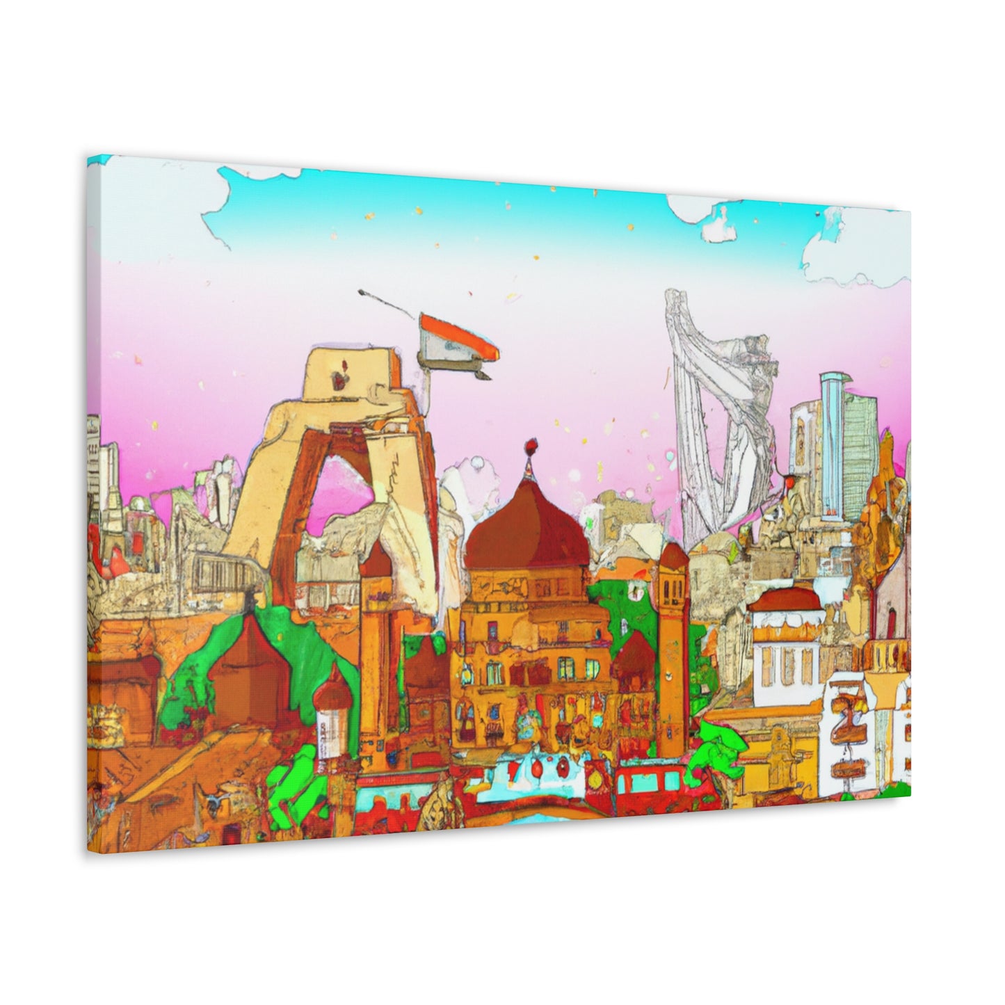 Kashmiri Splendour - Destination India - Canvas