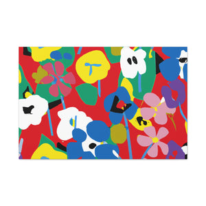 Flower Fairy Adventures - Floral Canvas