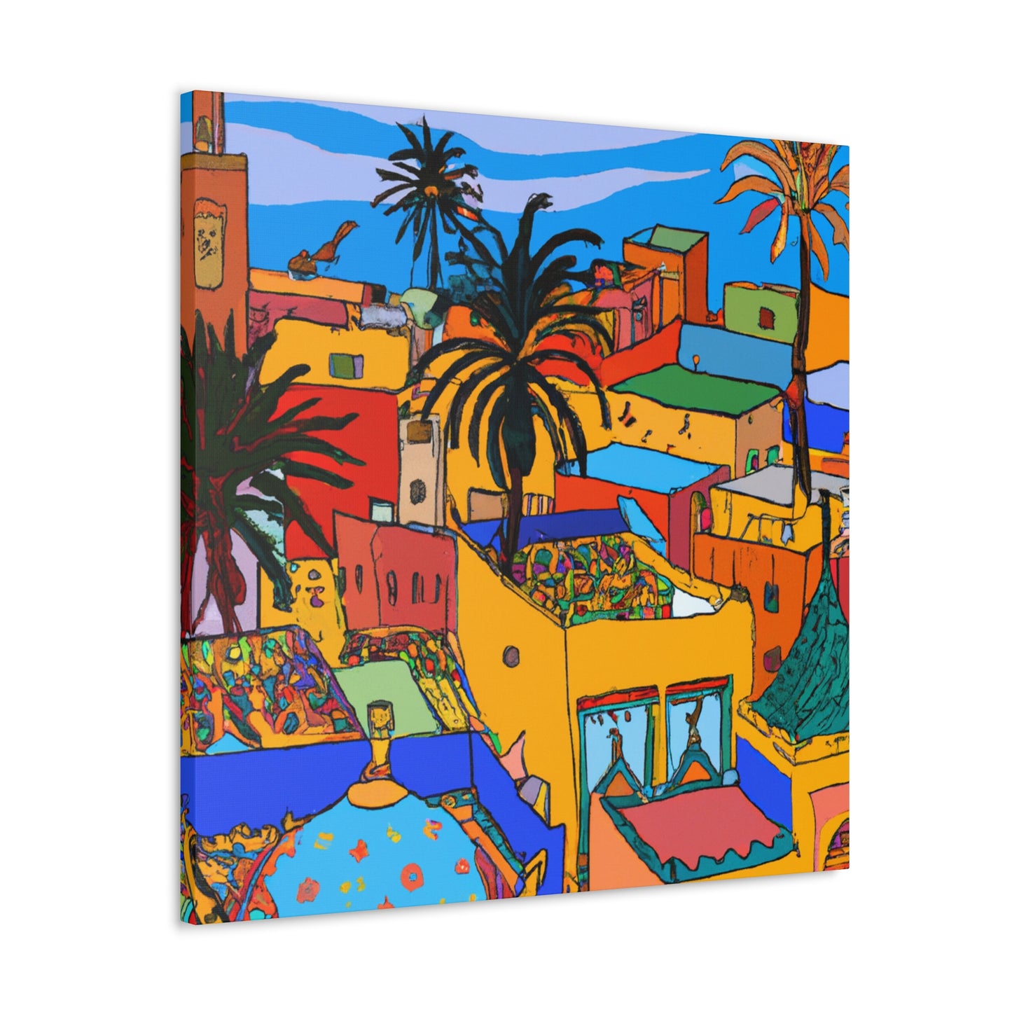Farooq Ali - Morraco - Canvas