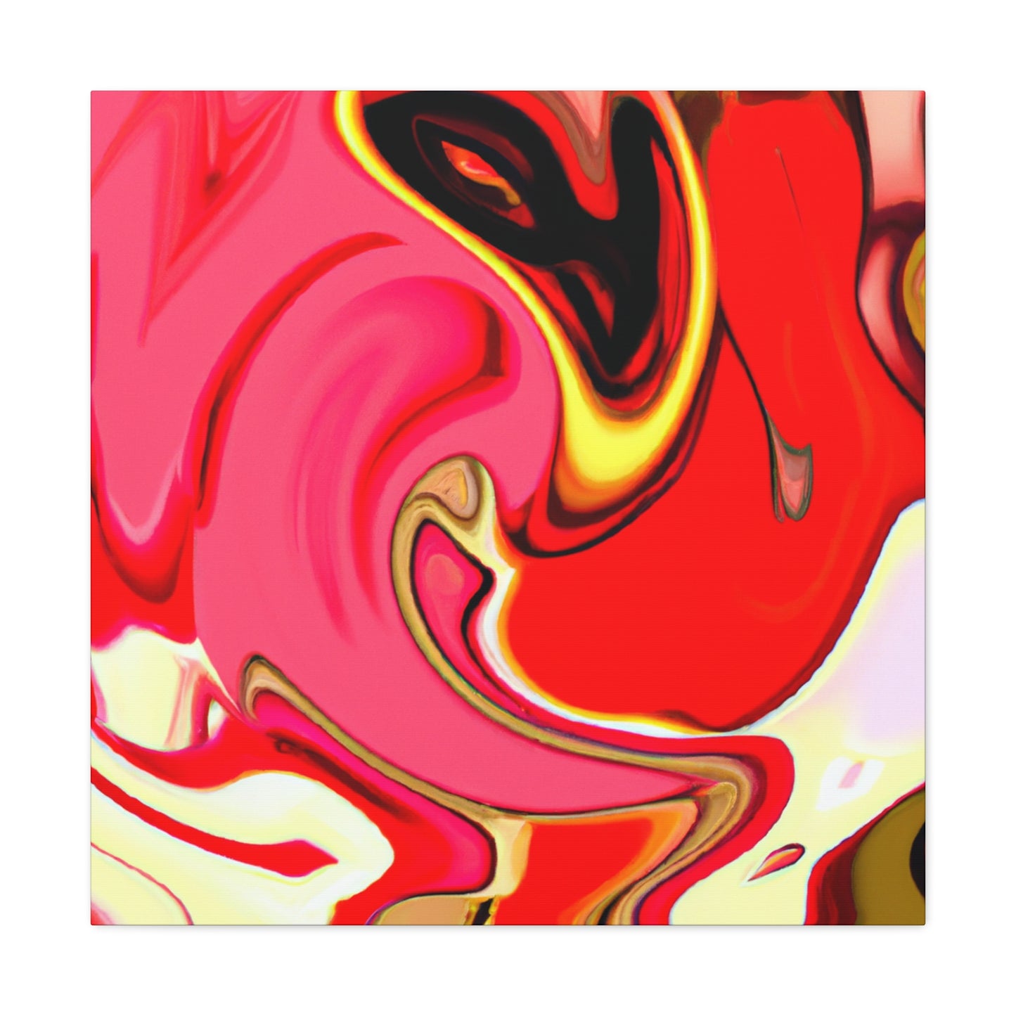 Viridian Light - Abstract - Canvas