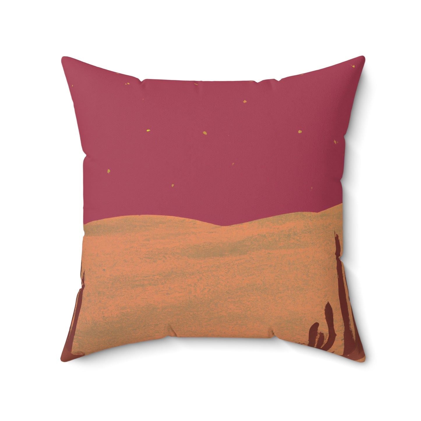 Spun Polyester Square Pillow