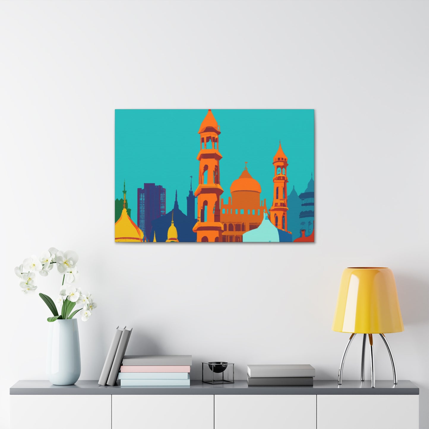 Exotic Vibrancy - Destination India - Canvas