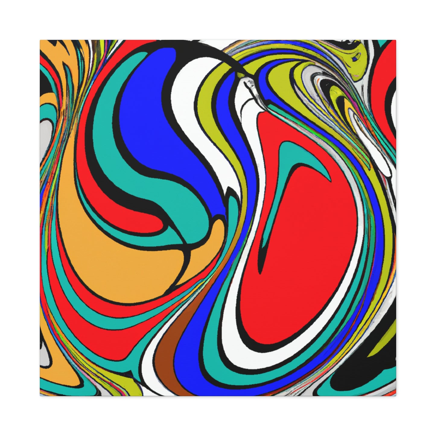 Night Dew - Abstract - Canvas