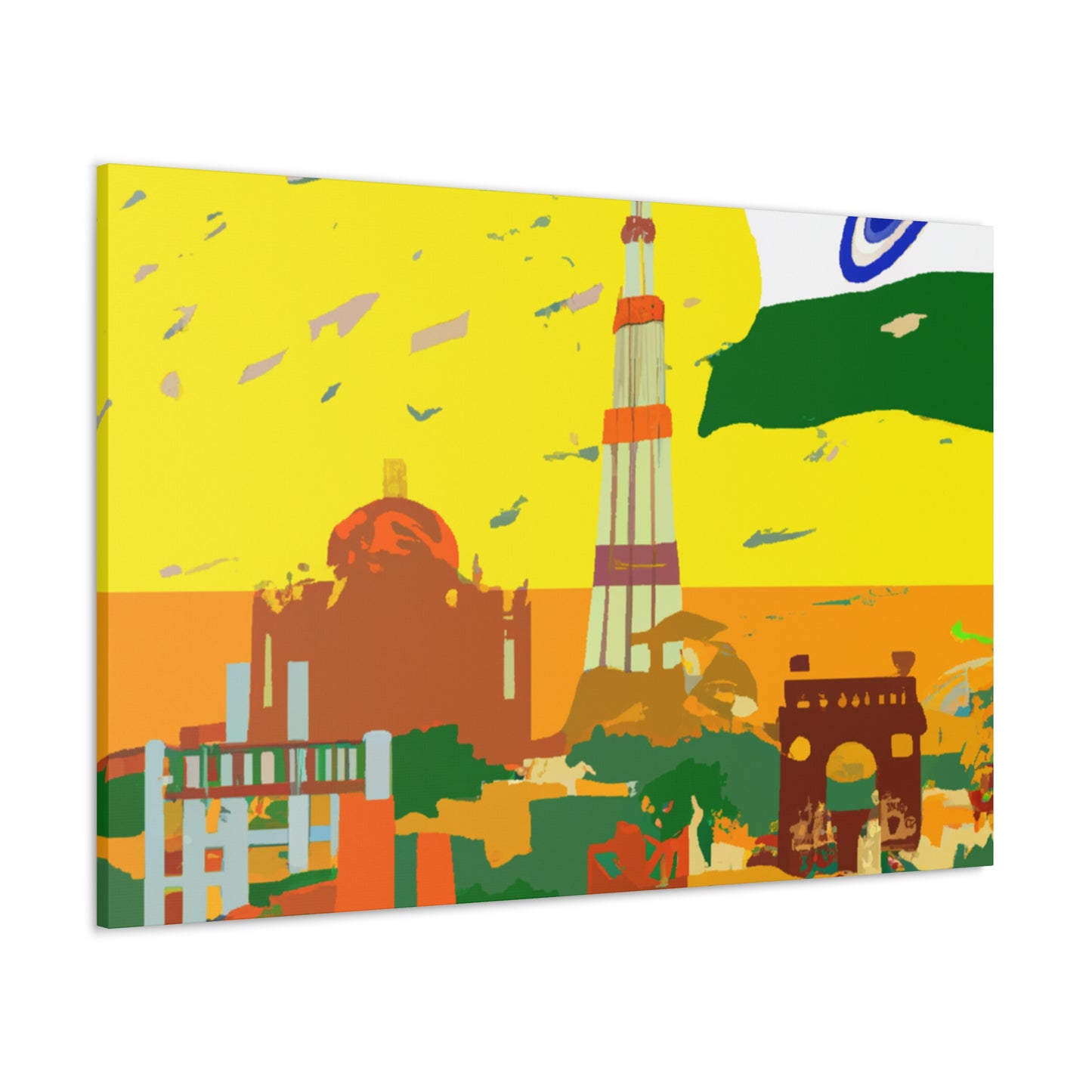 Taj Majal - Destination India - Canvas