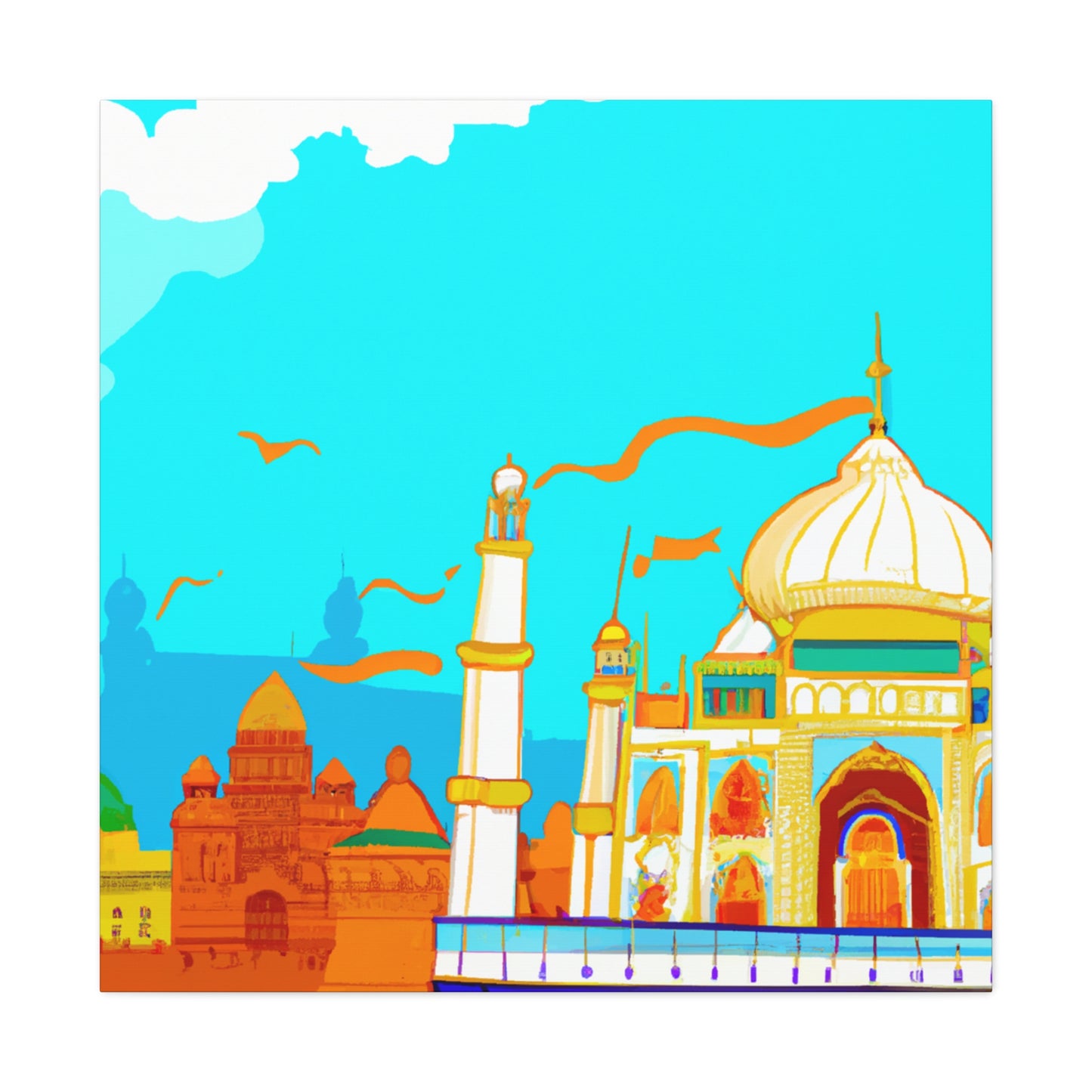 Mughal Majesty - Destination India - Canvas