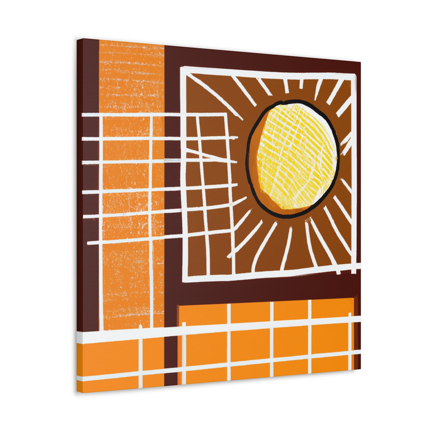 Pow!- Midcentury Canvas