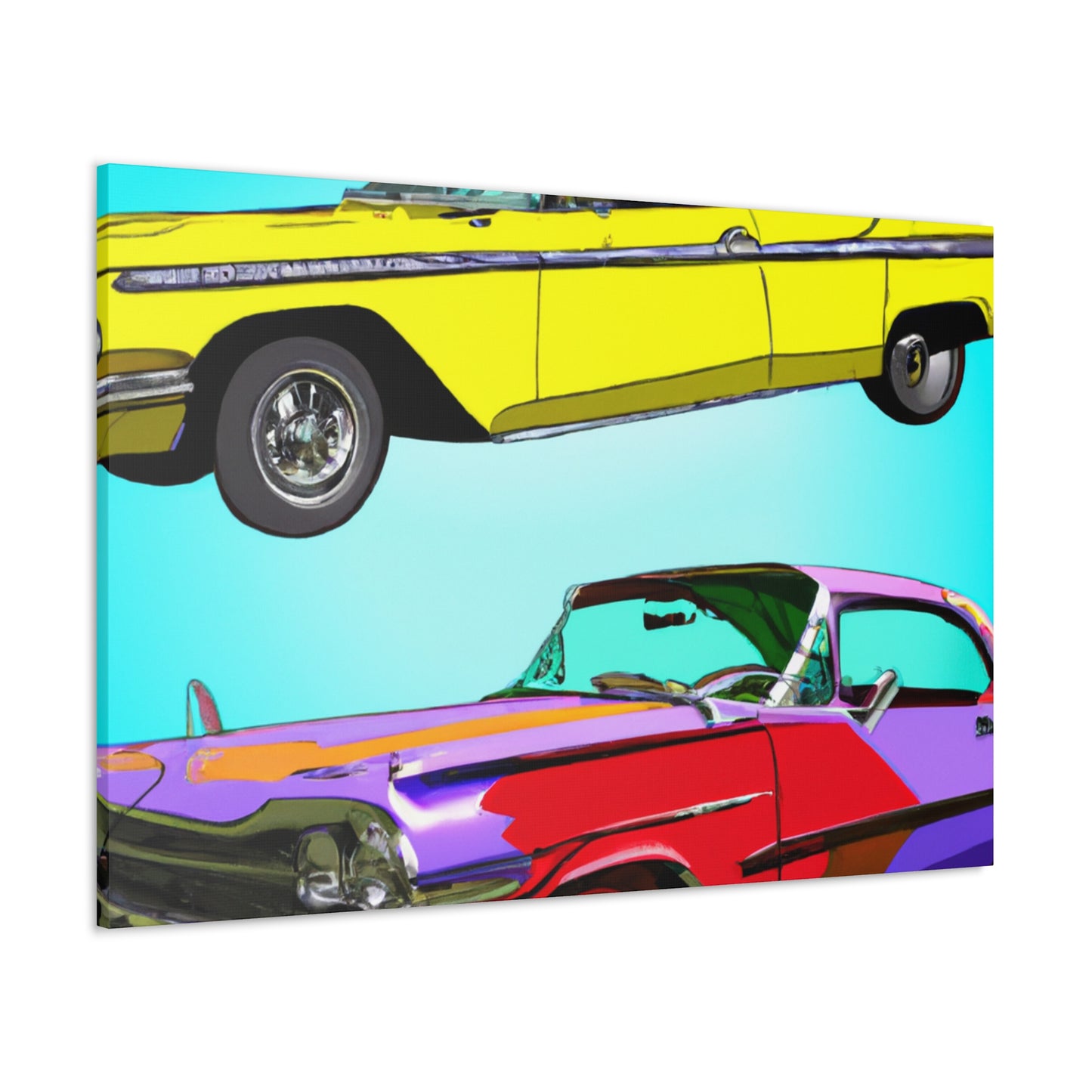 "Vintage Roadsters" - Automobile Canvas