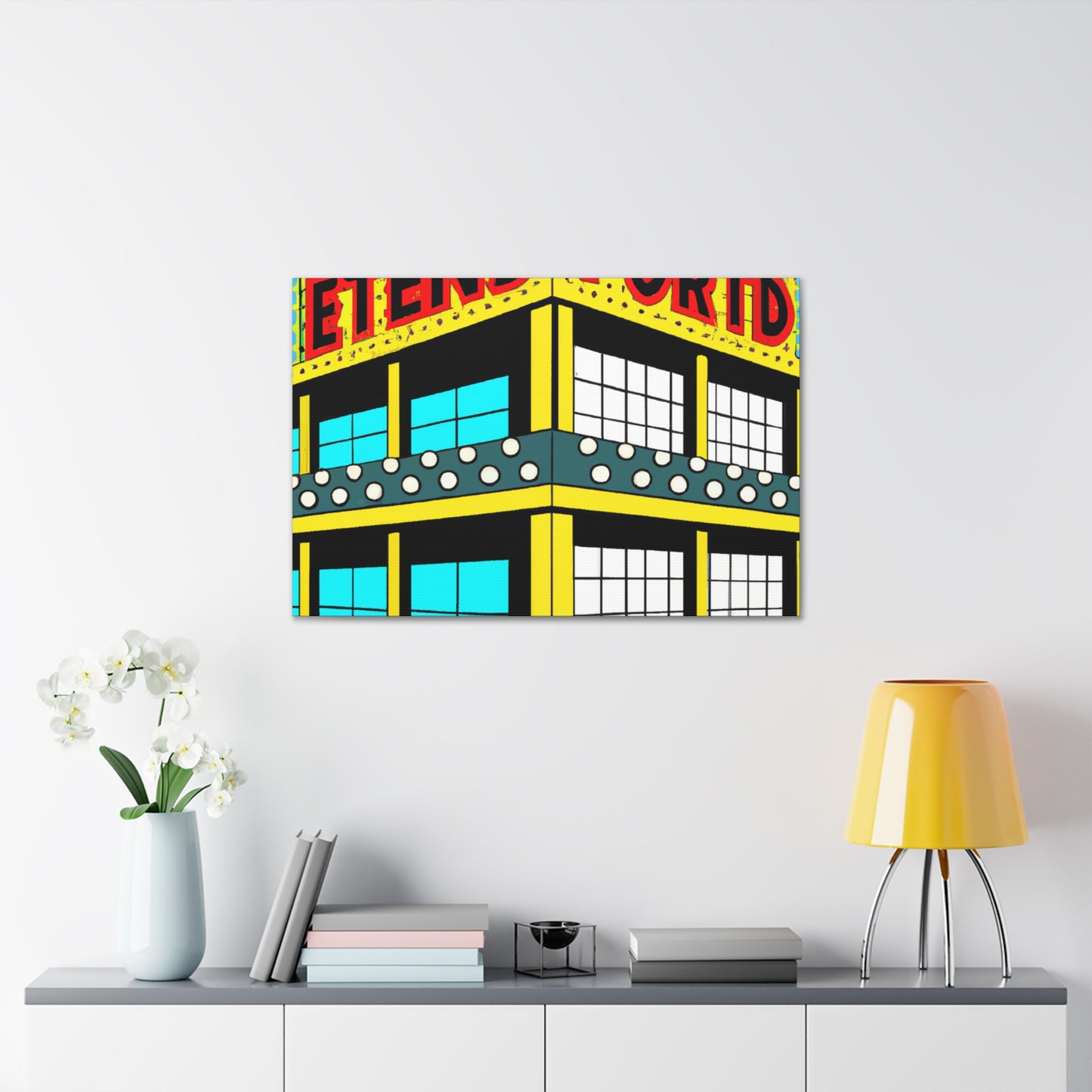 The Rocket Cafe. - Canvas Pop Art