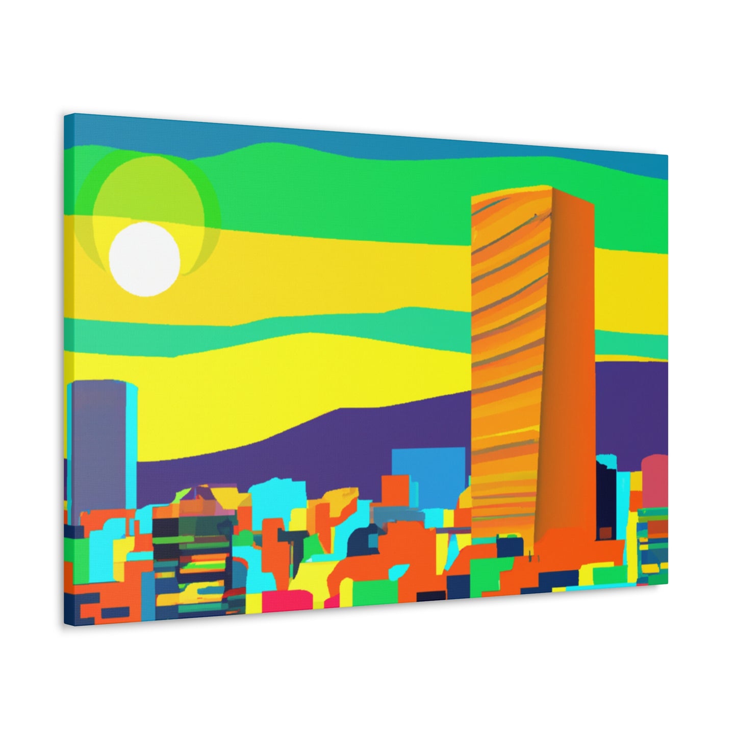 César Martínez - South America - Canvas