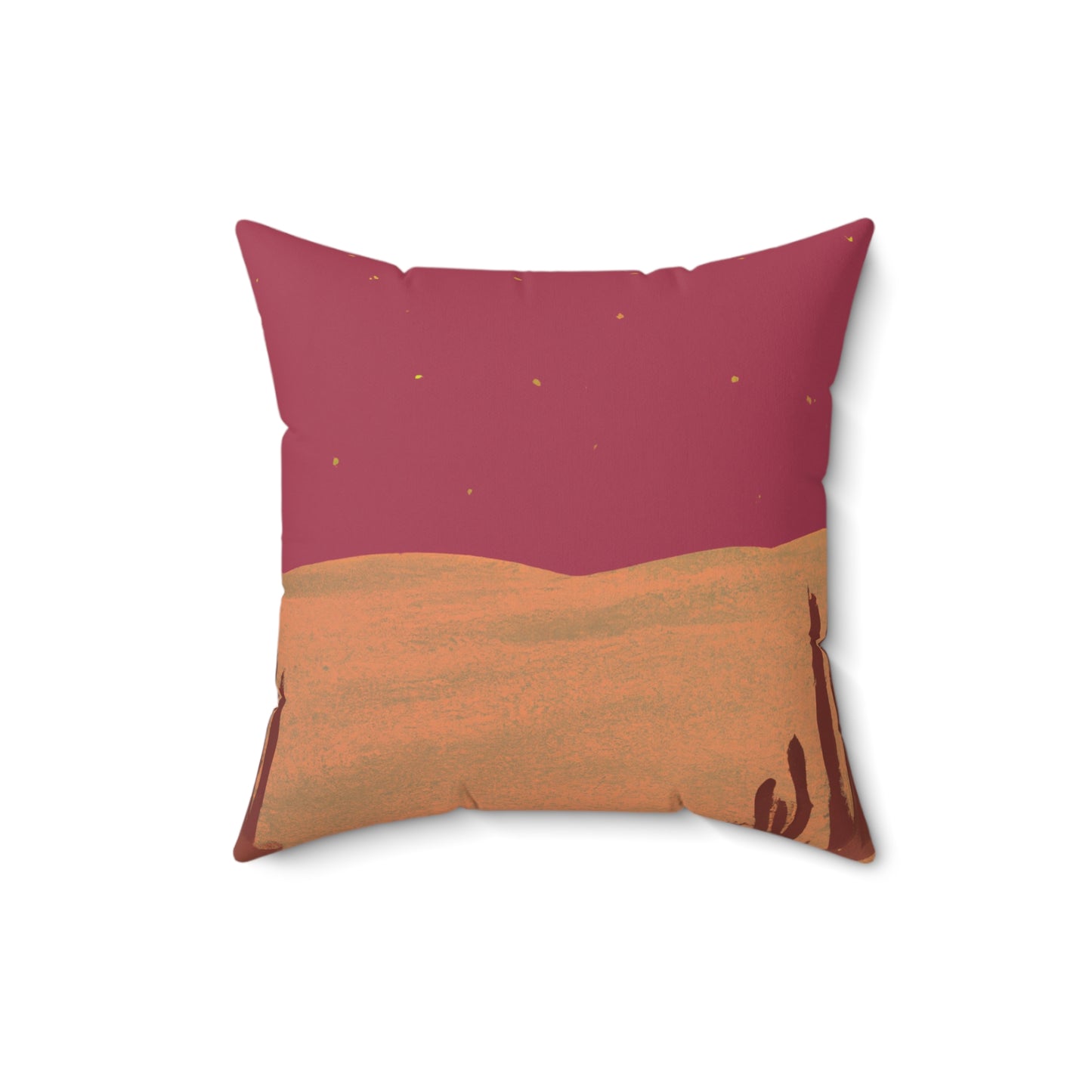 Spun Polyester Square Pillow