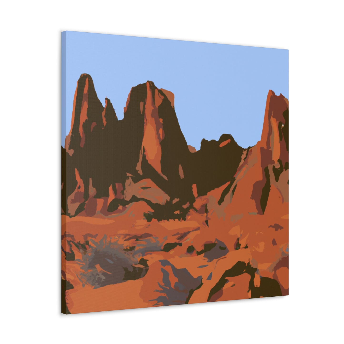 Tumbleweed Tundra - Landscape - Canvas