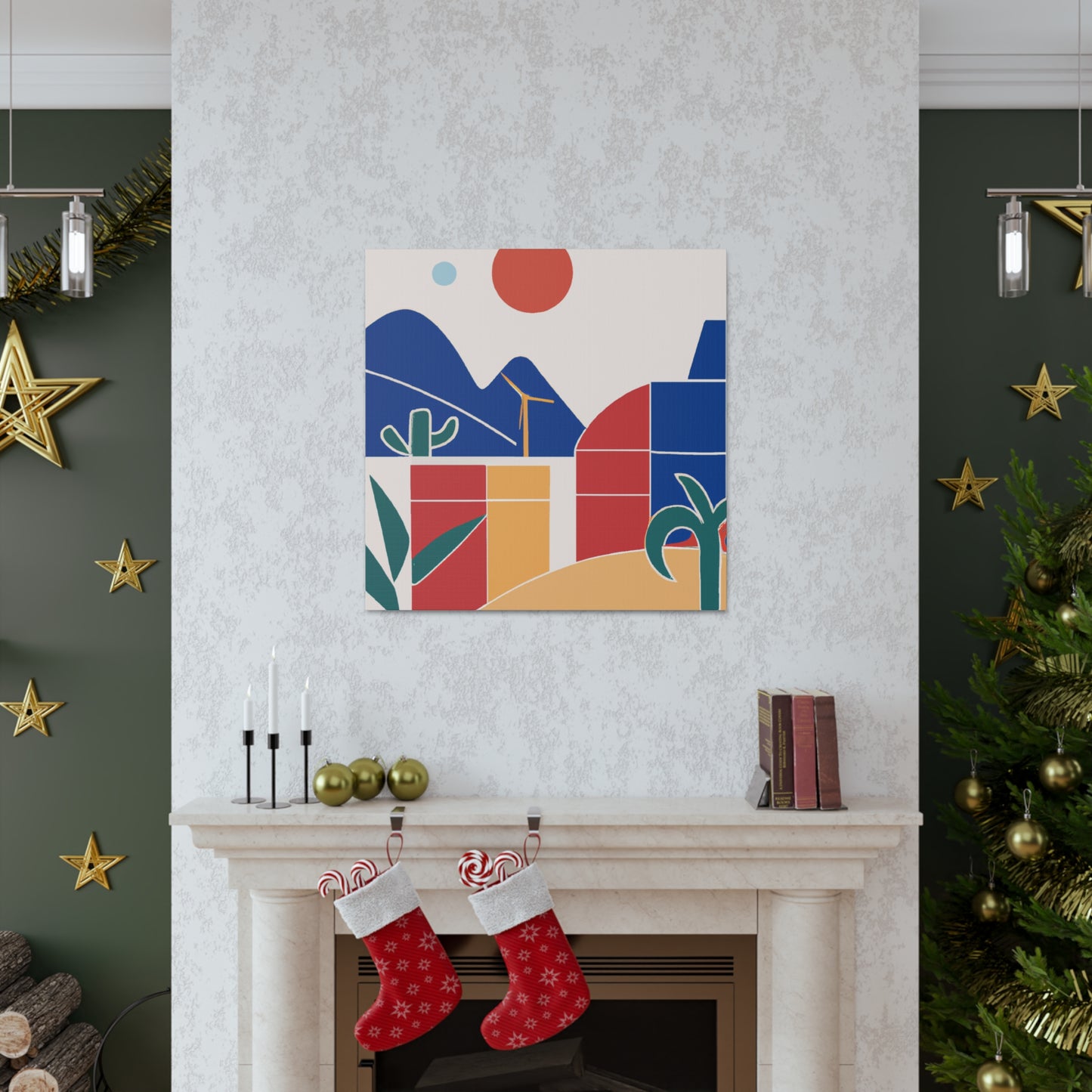 Lovely Spot - Midcentury Canvas