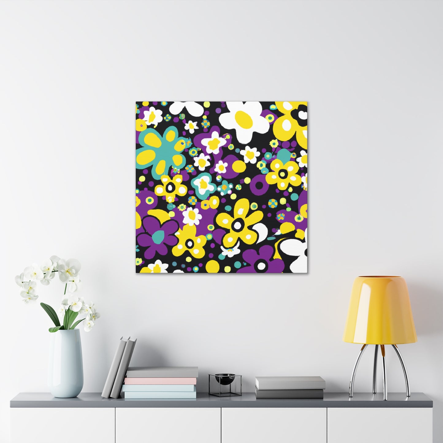 Petalita - Floral - Canvas