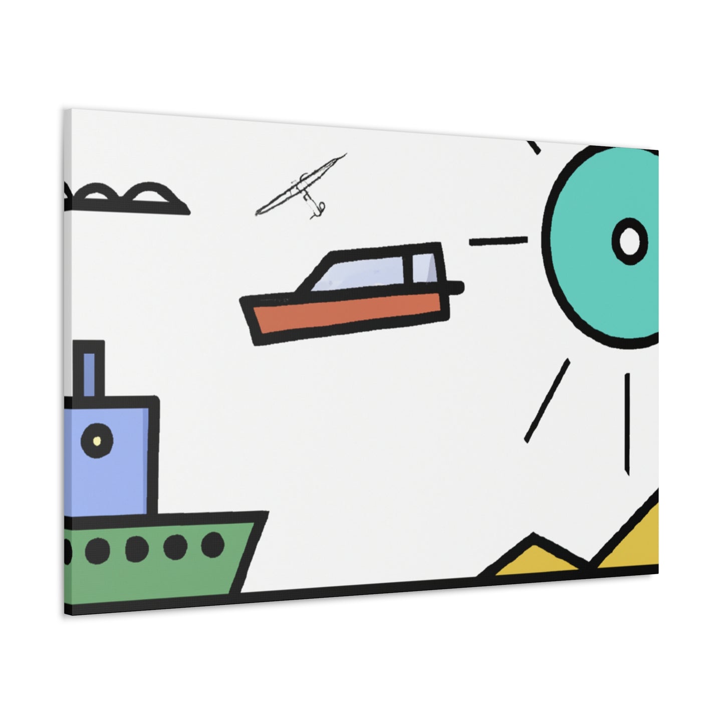 CrispLines - Minimalism - Canvas