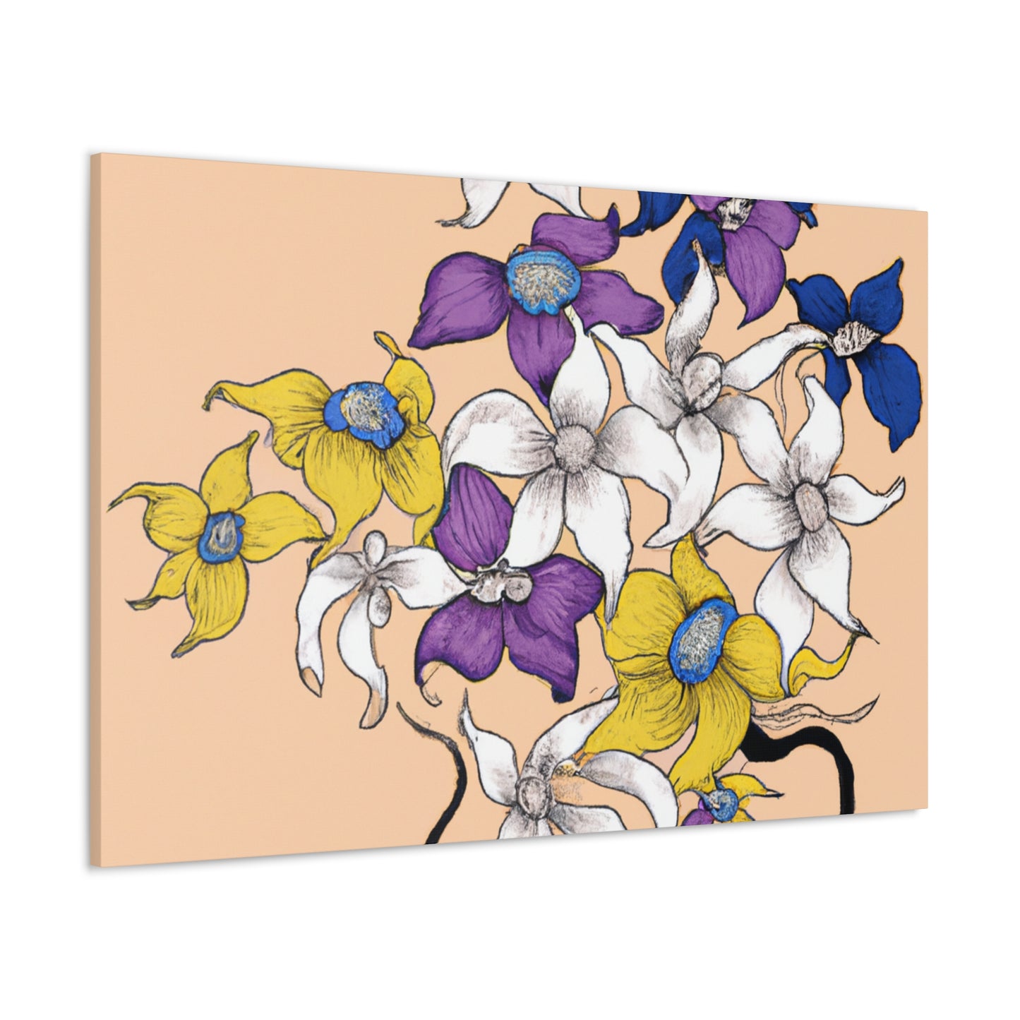 Rosalie - Floral - Canvas