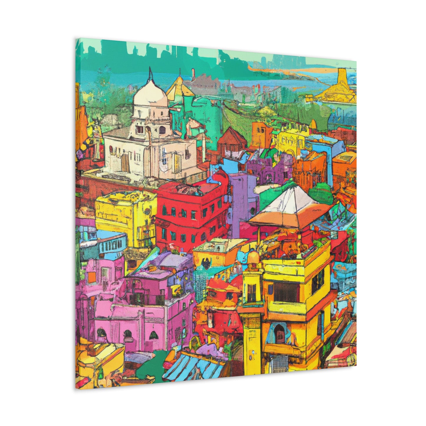 Rajasthan- Destination India - Canvas