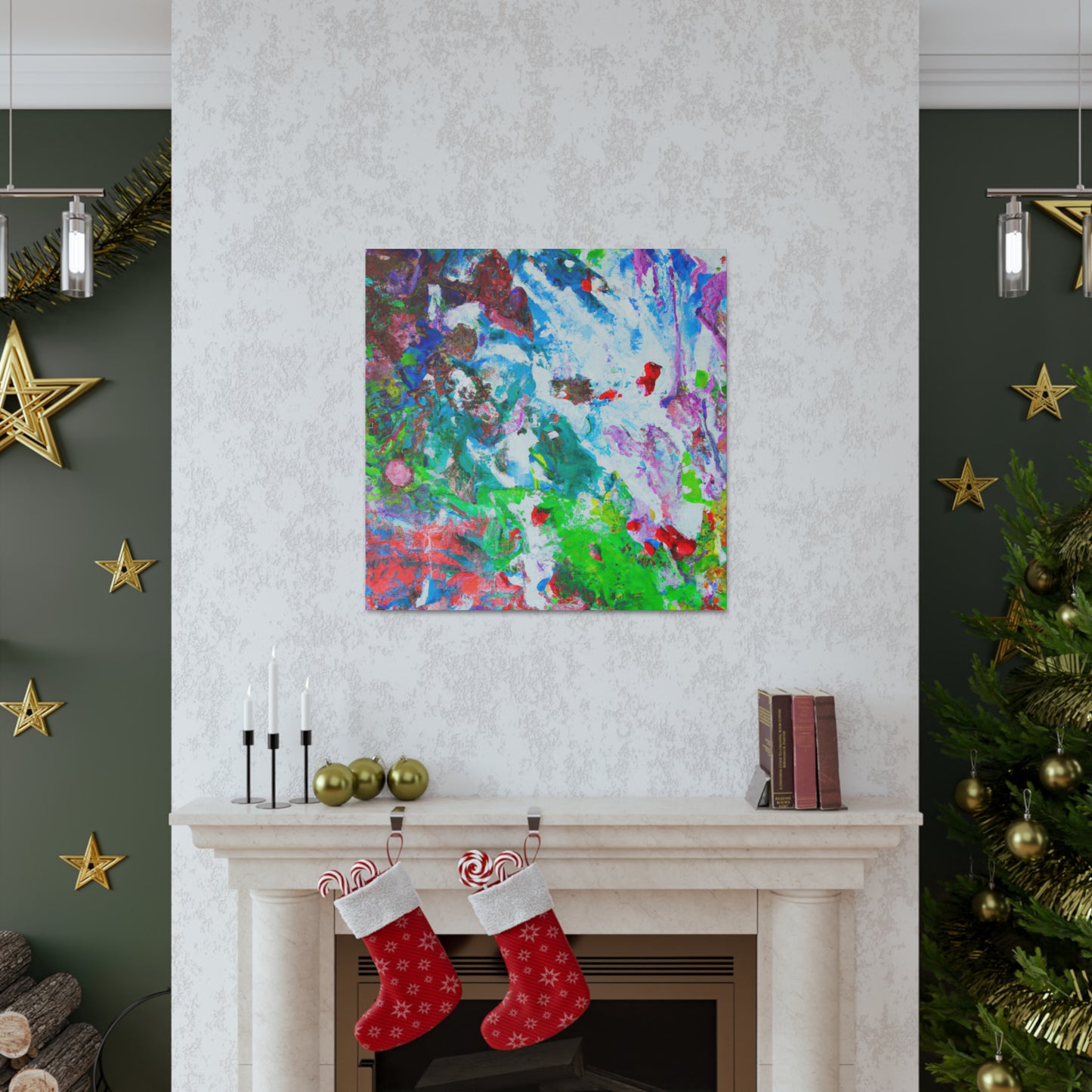 Luminous Landscape - Abstract Canvas