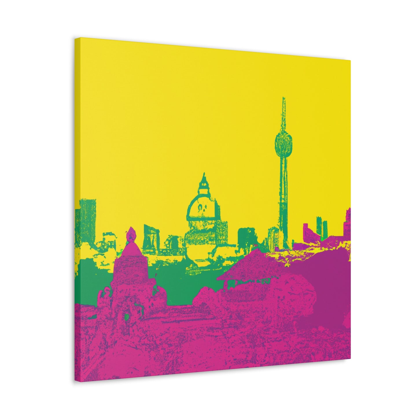 Kashmir Kaboom - Destination India - Canvas