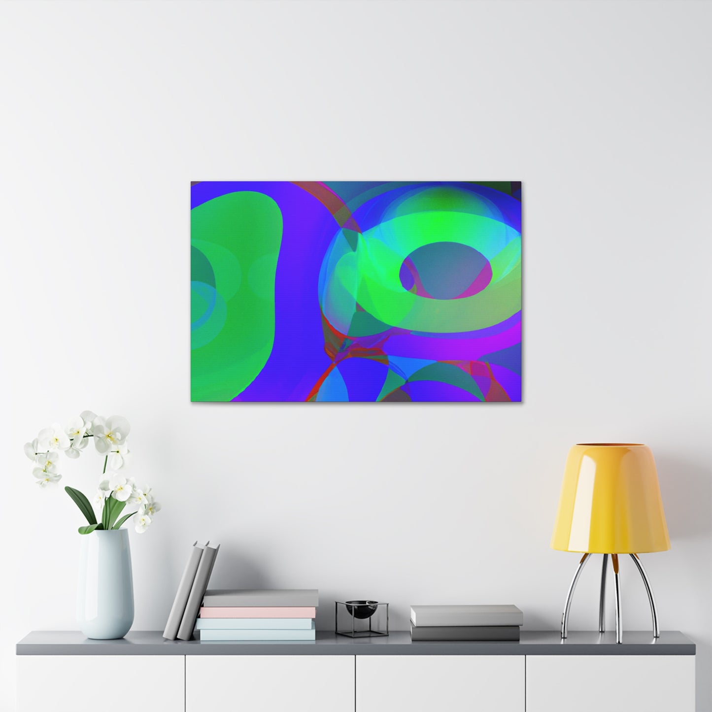 Liqualithium - Abstract - Canvas