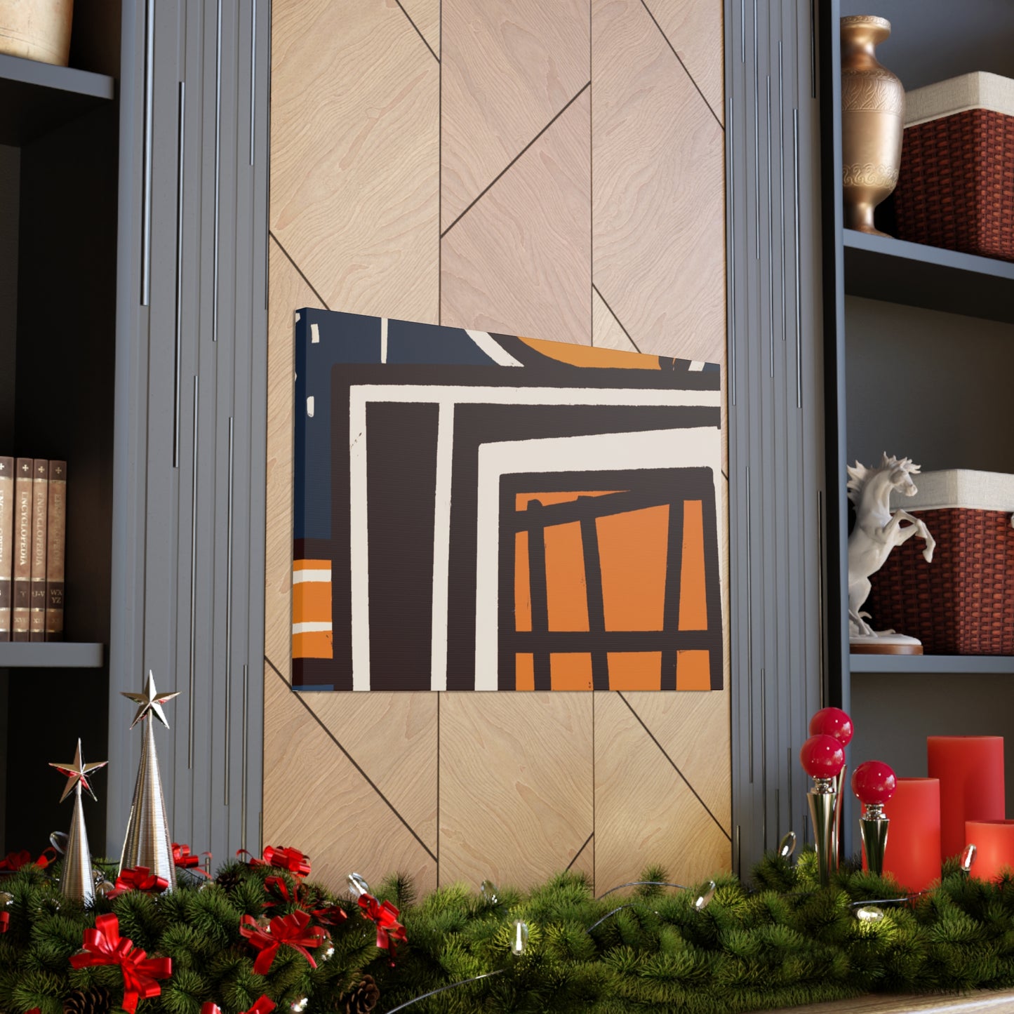 Edgy - Midcentury Canvas