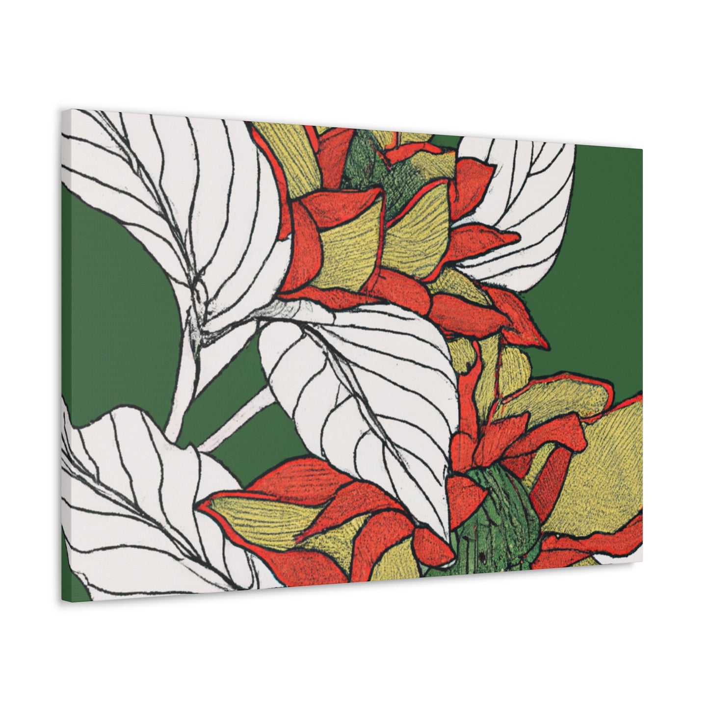 Blanche- Floral - Canvas