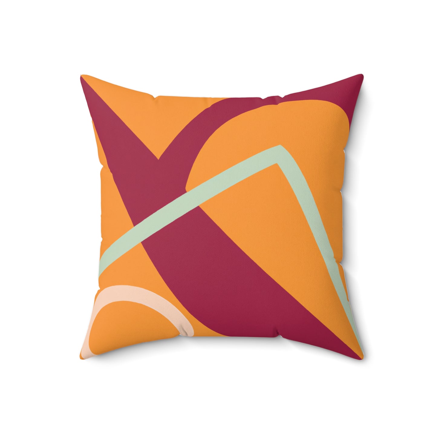 Spun Polyester Square Pillow