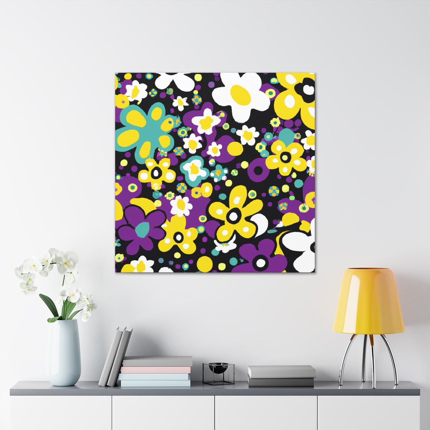 Petalita - Floral - Canvas