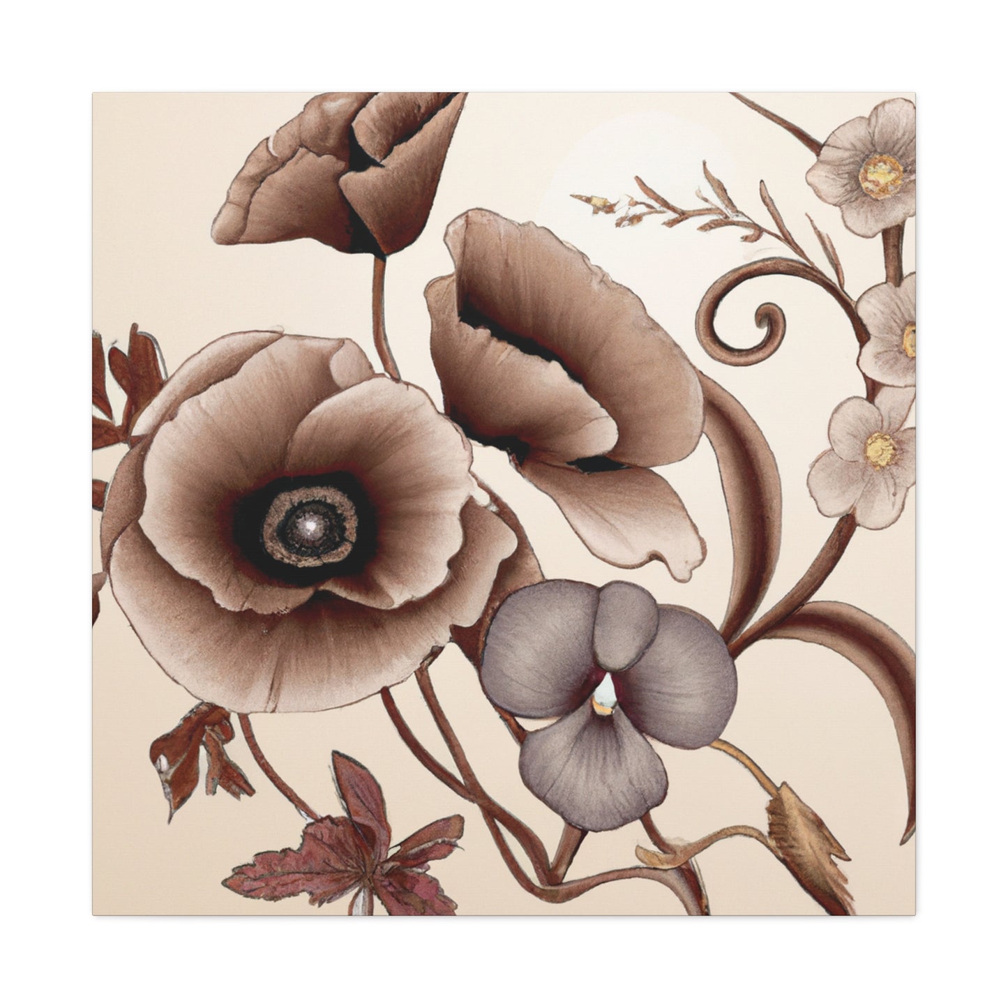 Petalina - Floral - Canvas