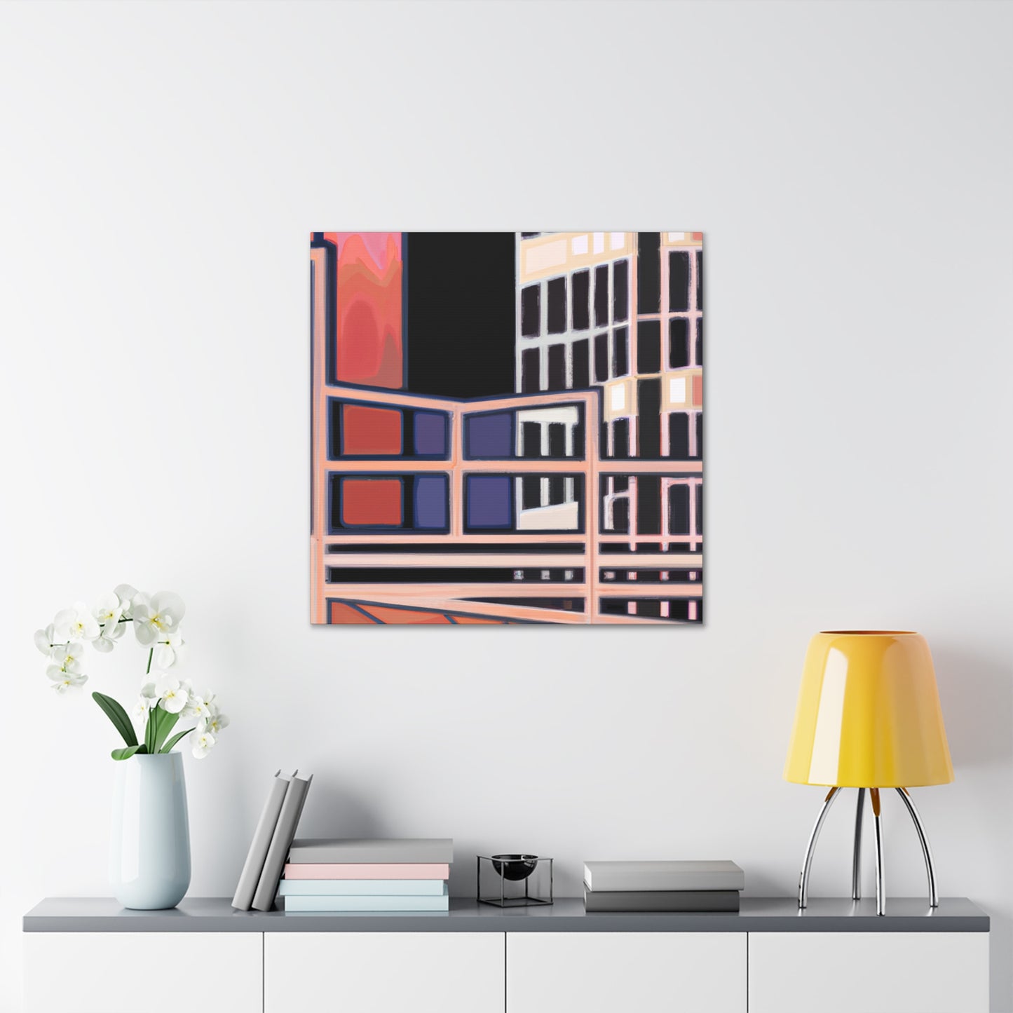 The Fabergé Palace: An Art Deco Masterpiece. - Canvas - Architectural