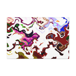 Lightning Stream - Abstract - Canvas