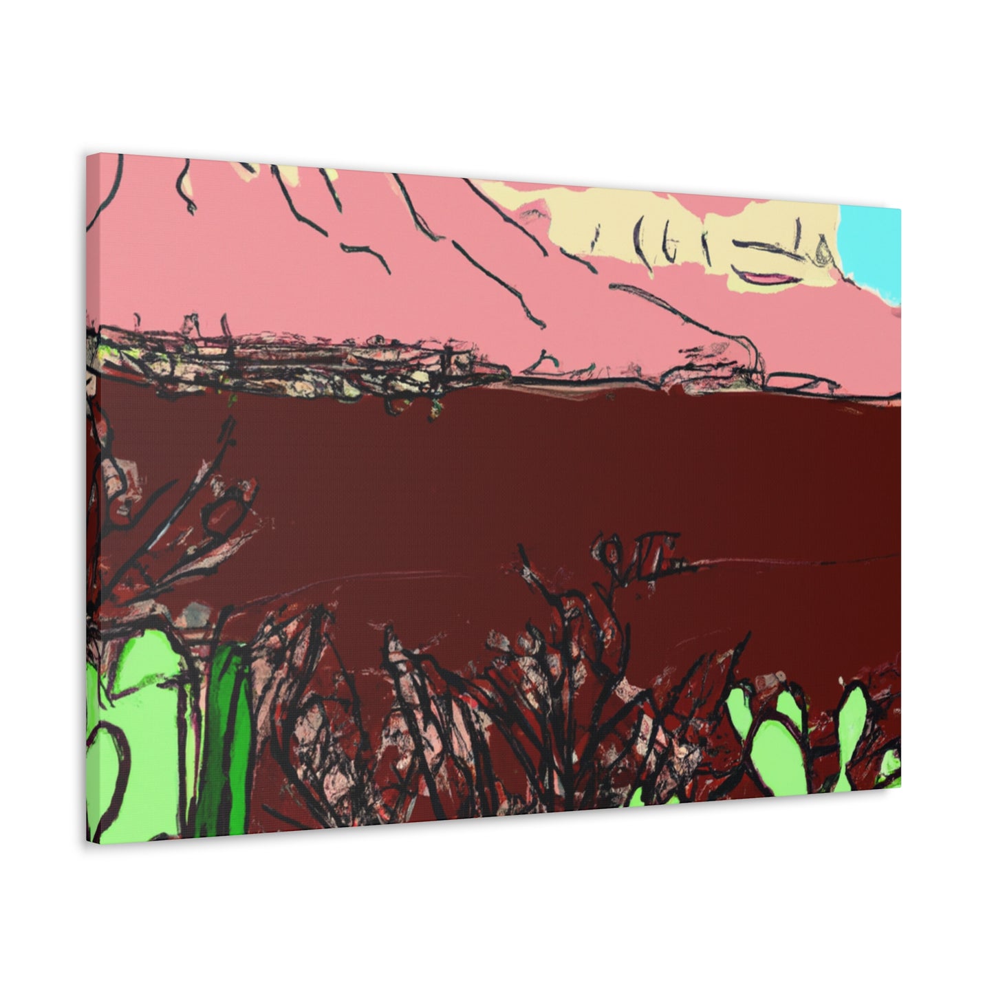 Sandwave Landscape - Canvas