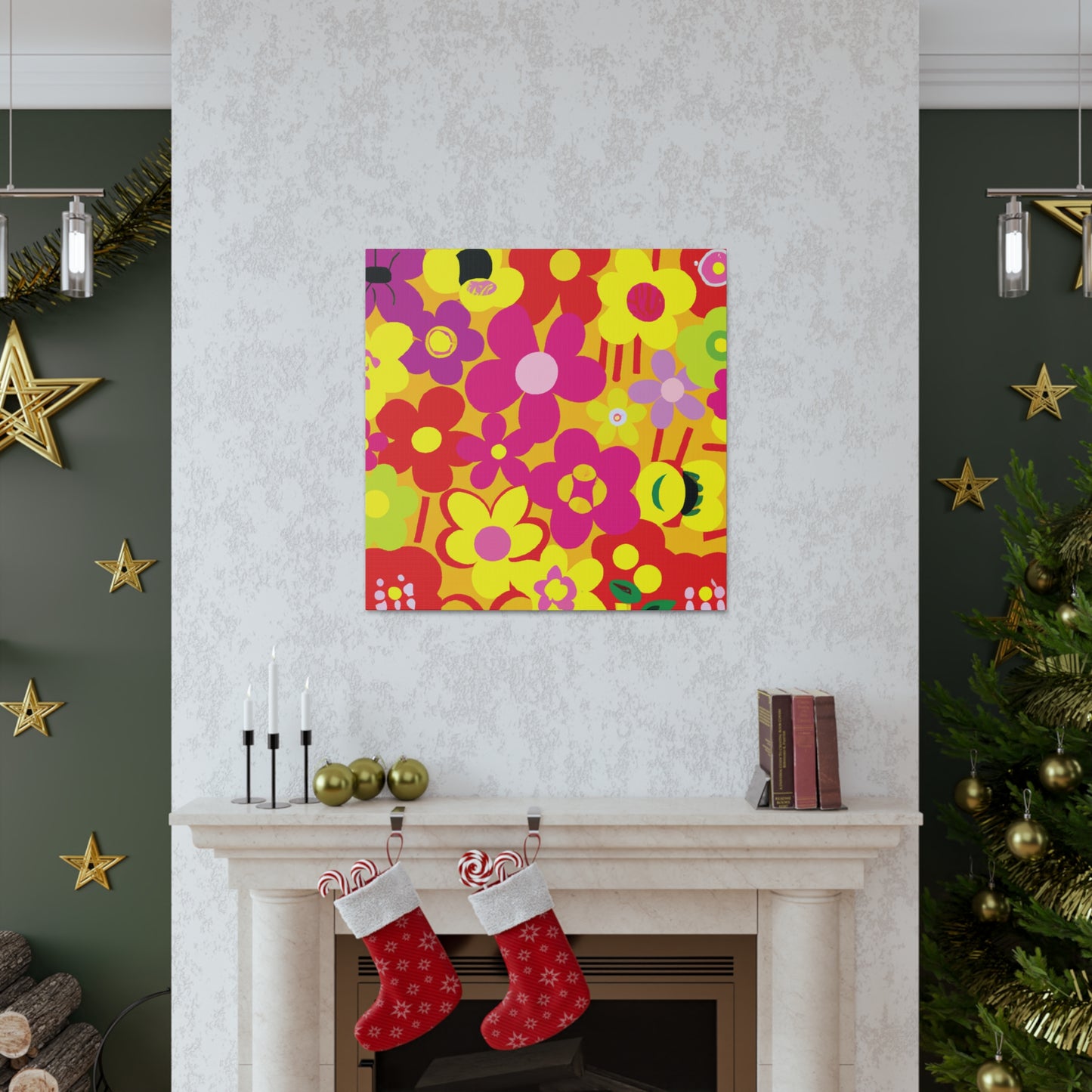 Floral Symphony - Floral Canvas