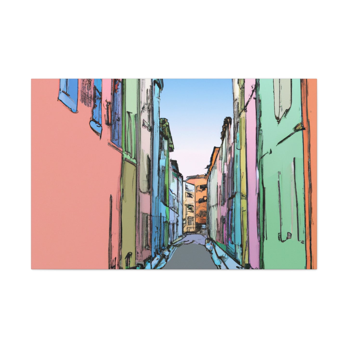 Voodoo Queen - New Orleans - Architectural Canvas