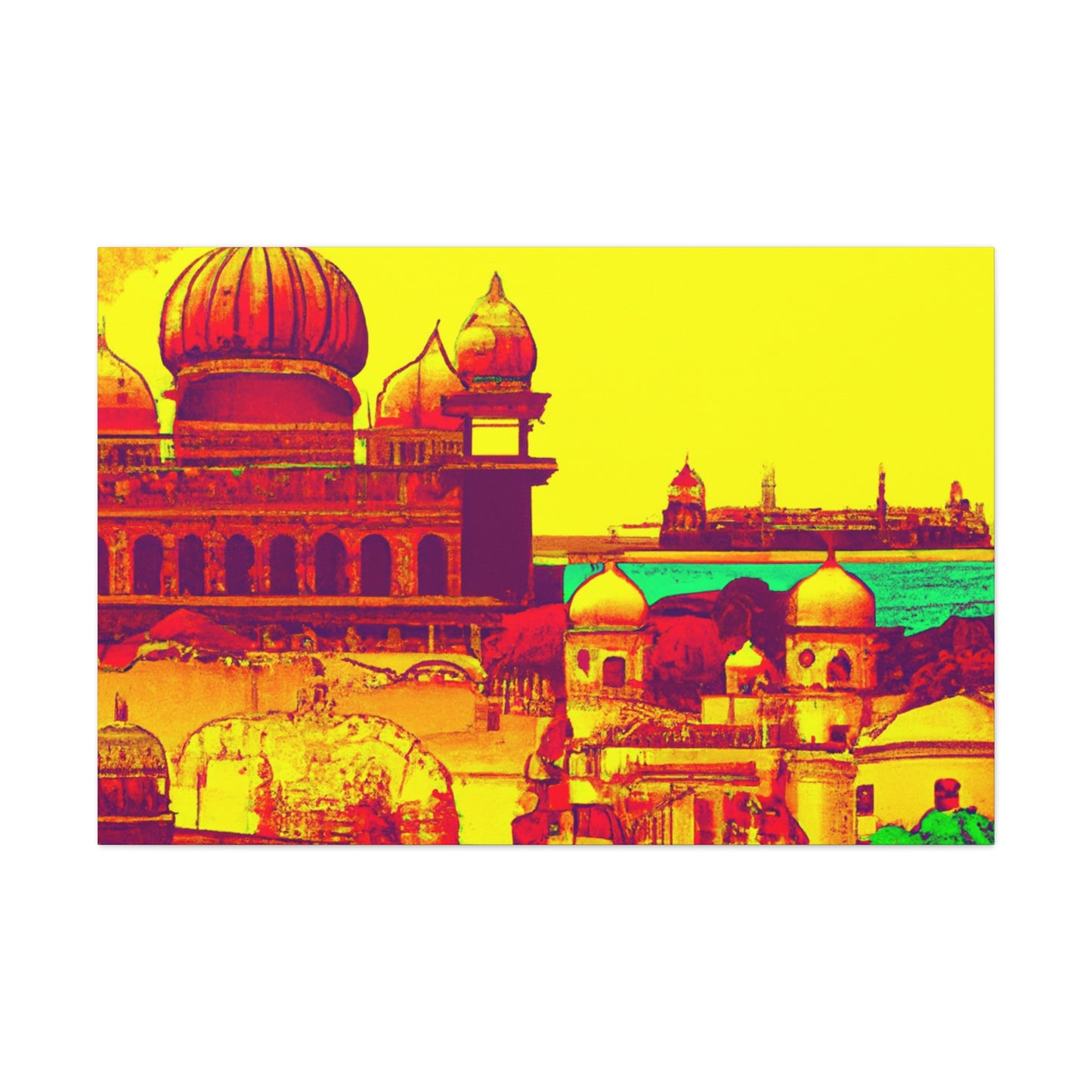 TajMahal- Destination India - Canvas